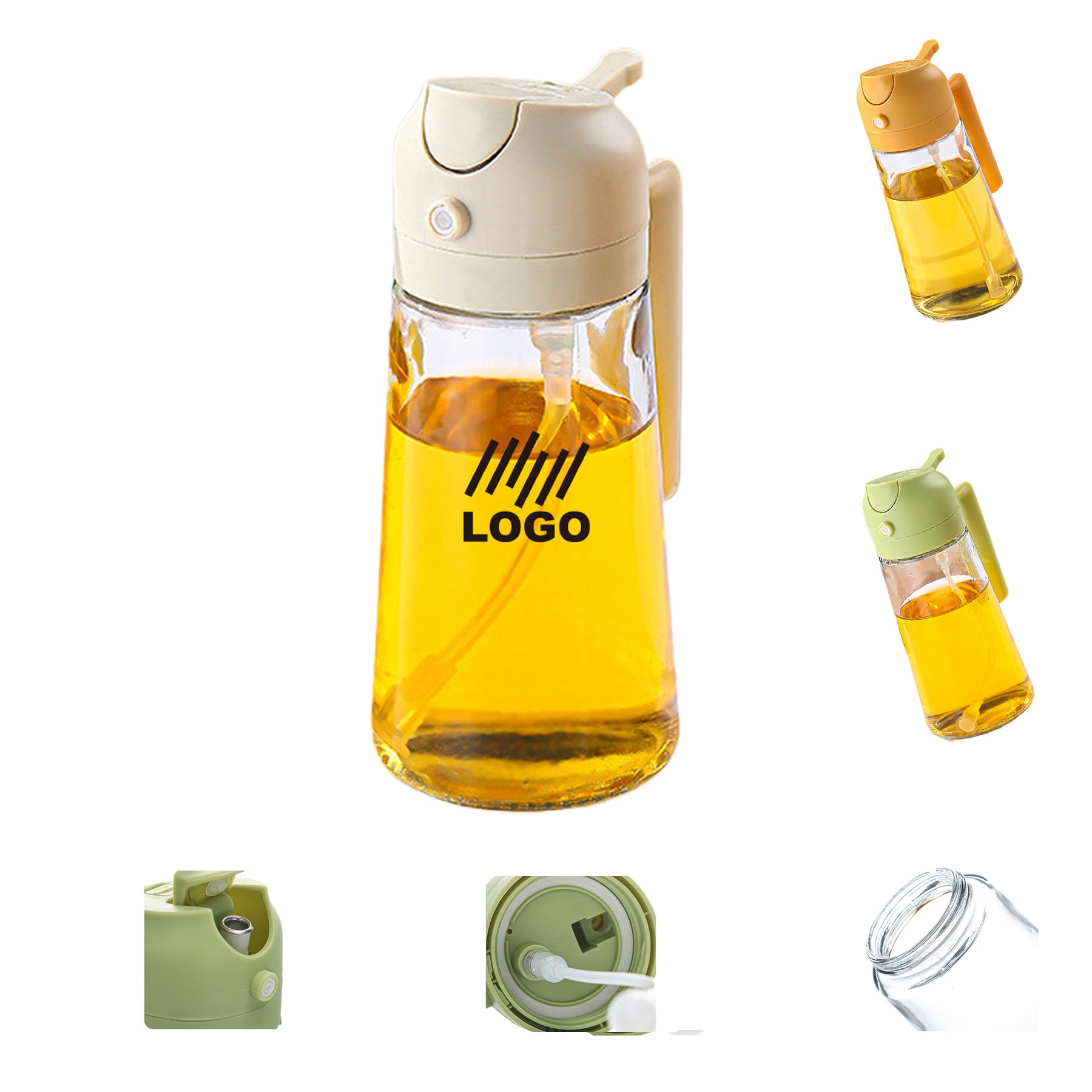 16oz Olive Oil Pourer and Sprayer