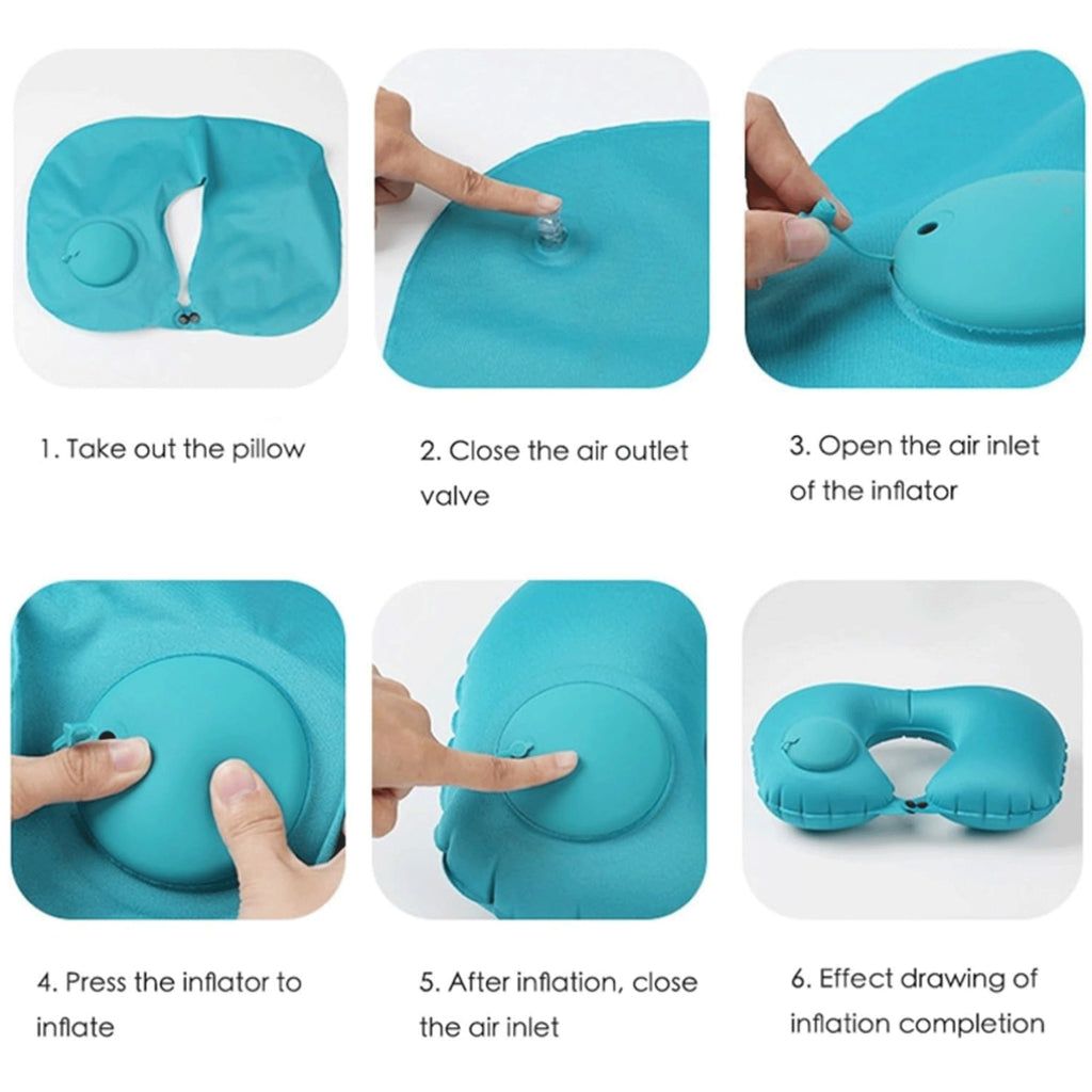 Inflatable Travel Pillow