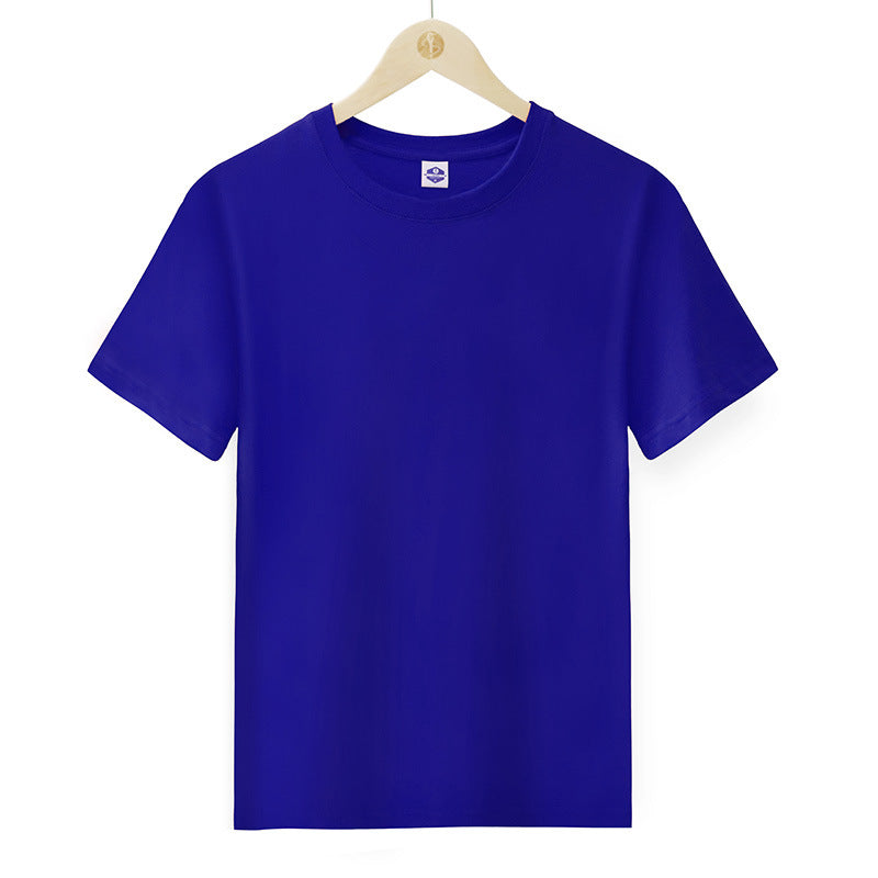Cotton Round Neck Short Sleeved Men's T-shirt With Half Sleeves