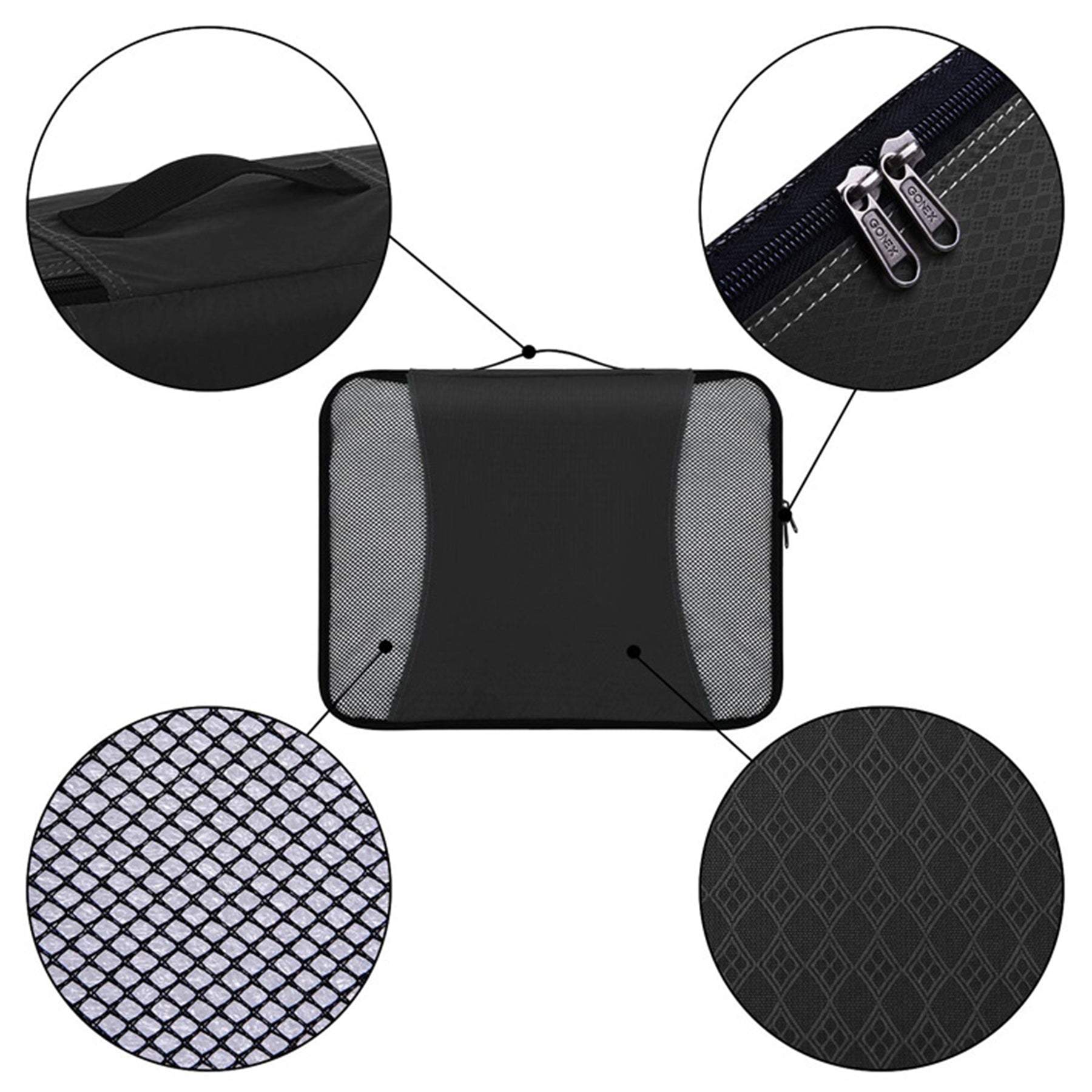 3 PCS Packing Cubes