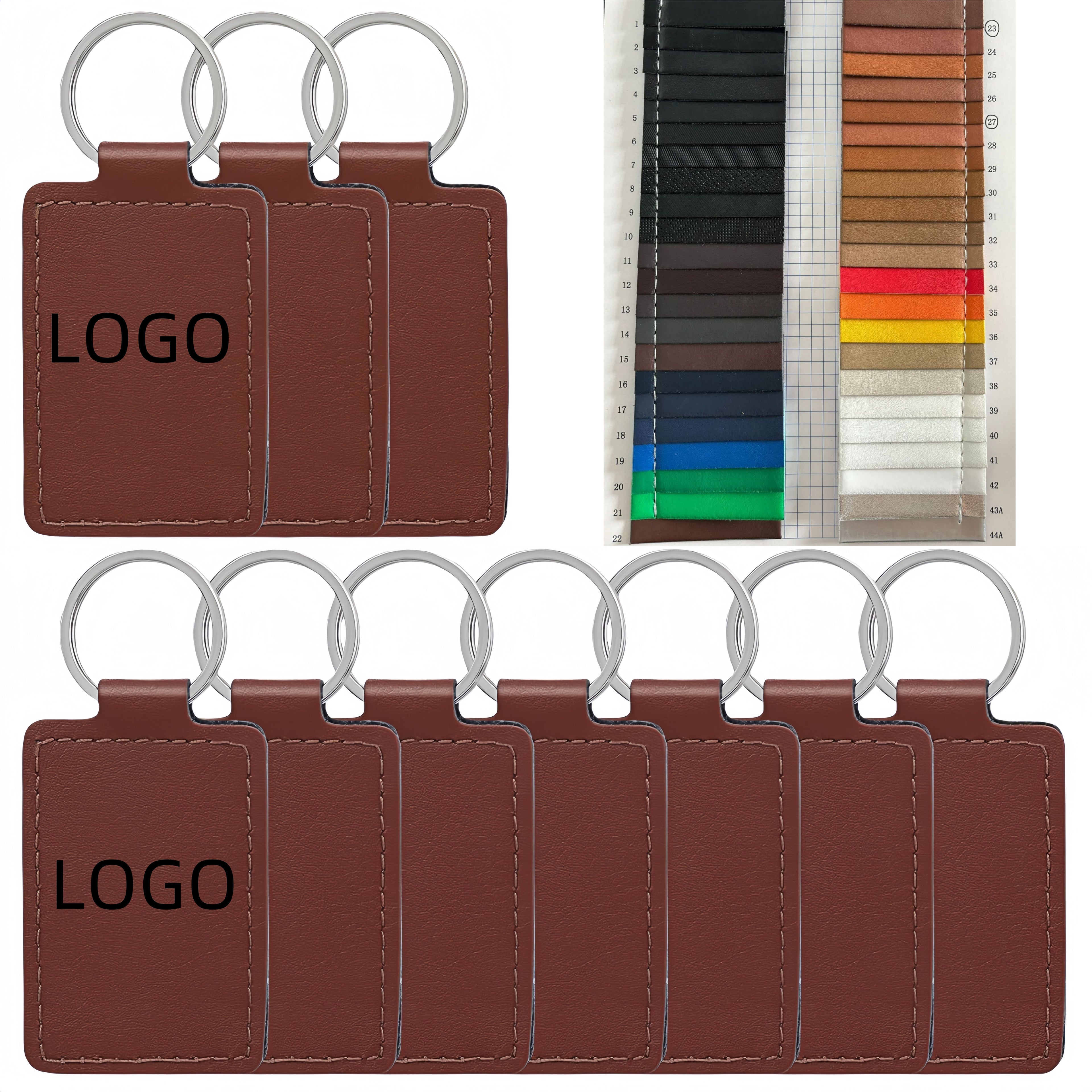 PU Leather Keychain