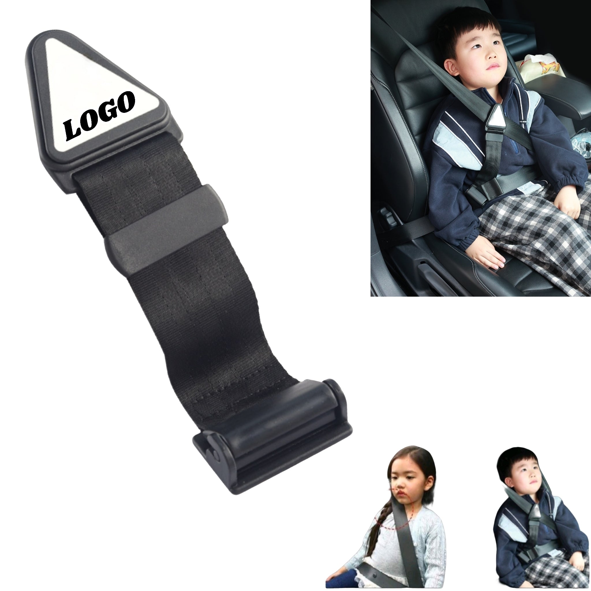 Crash Tested Adjuster Child Seatbelt Comfort