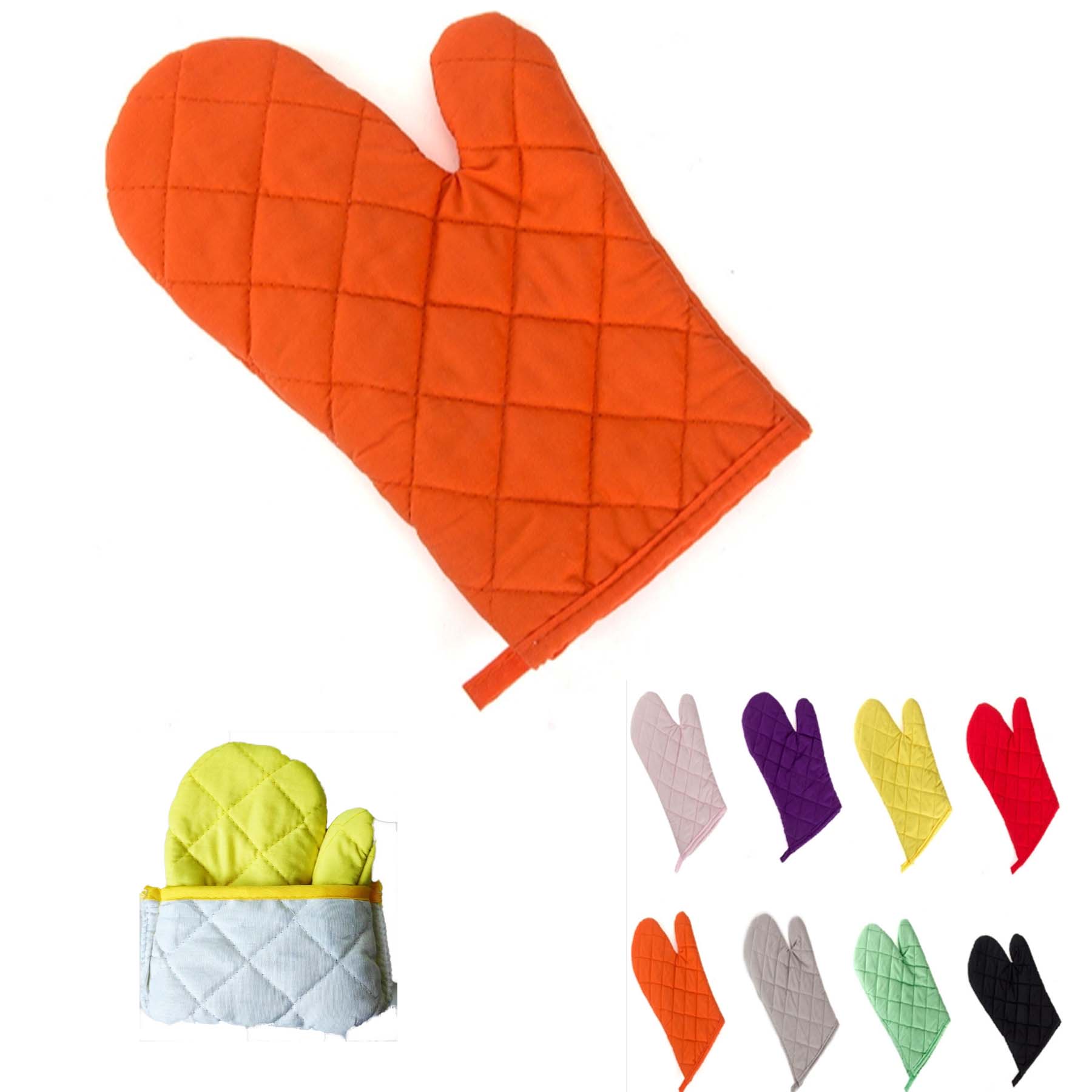 Cotton Oven Insulated Gloves