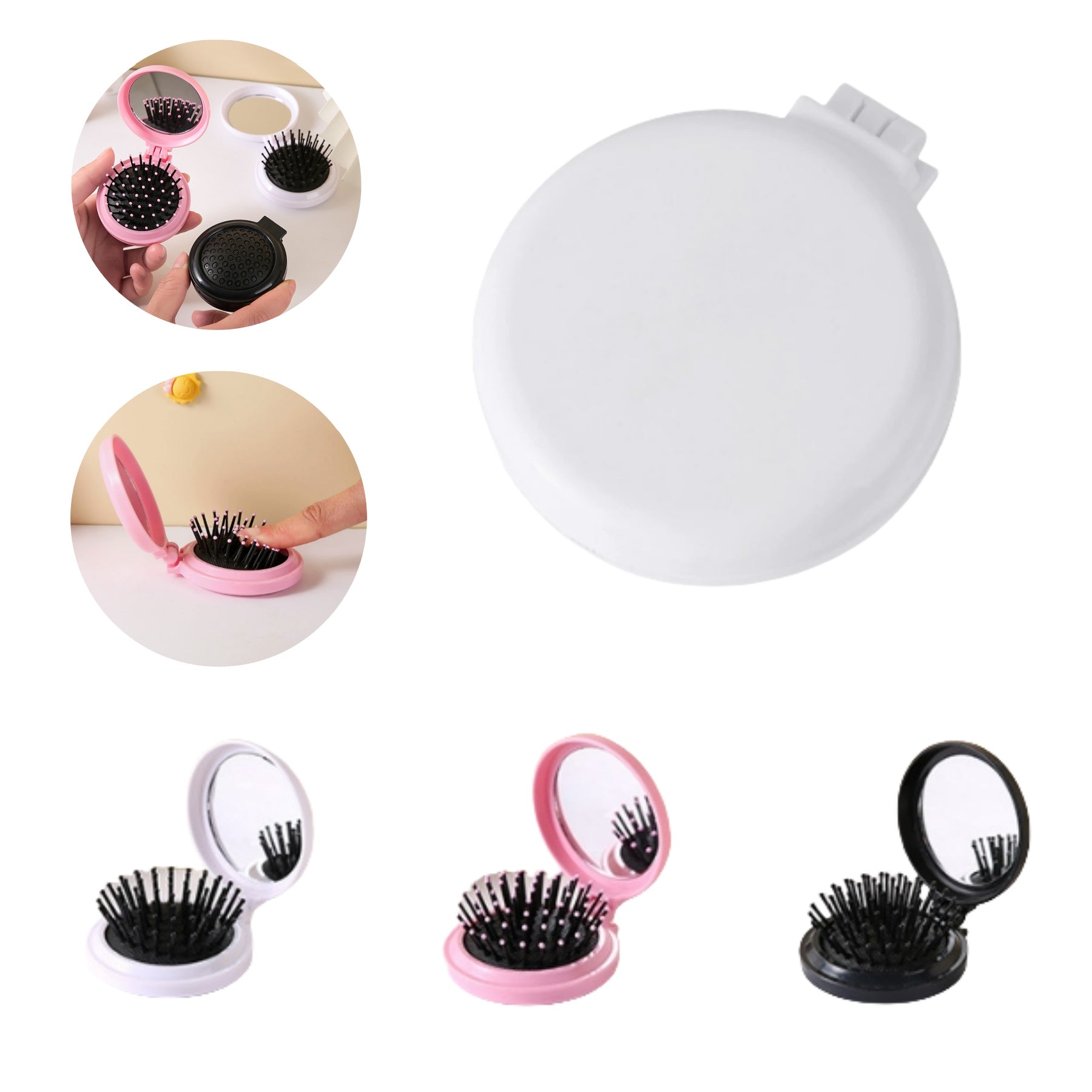 Mini Foldable Air-cushion Comb