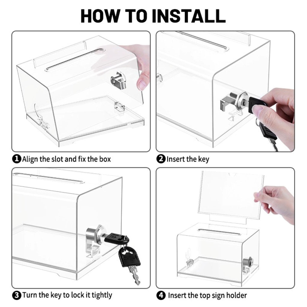 Exhibition Card Storage Box