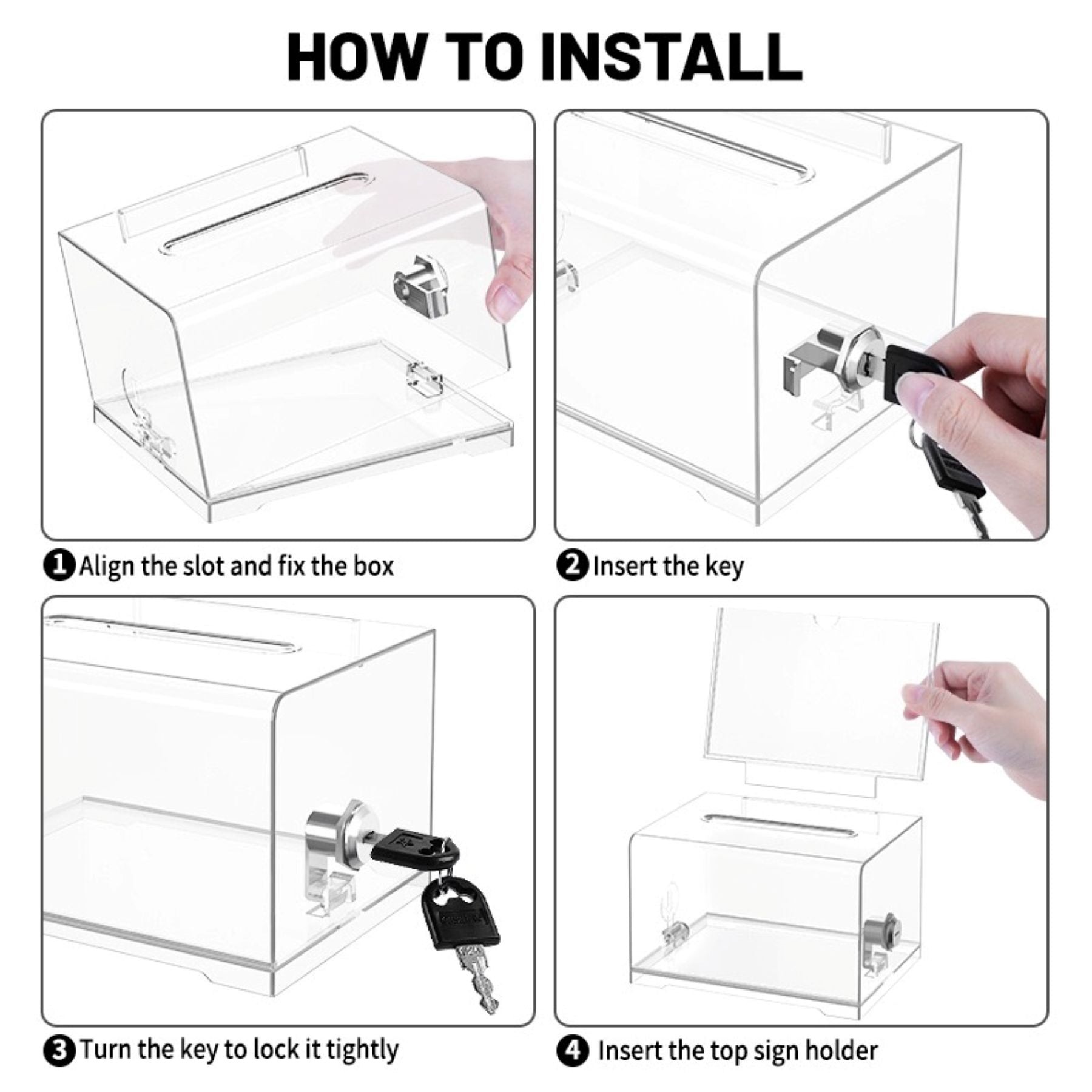 Exhibition Card Storage Box