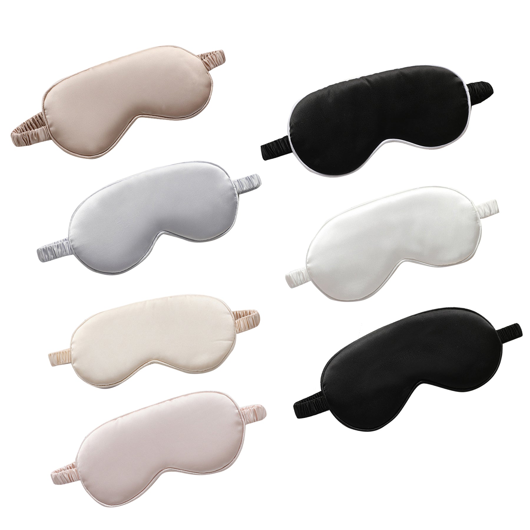 Double-Sided Imitation Silk Blackout Eye Mask