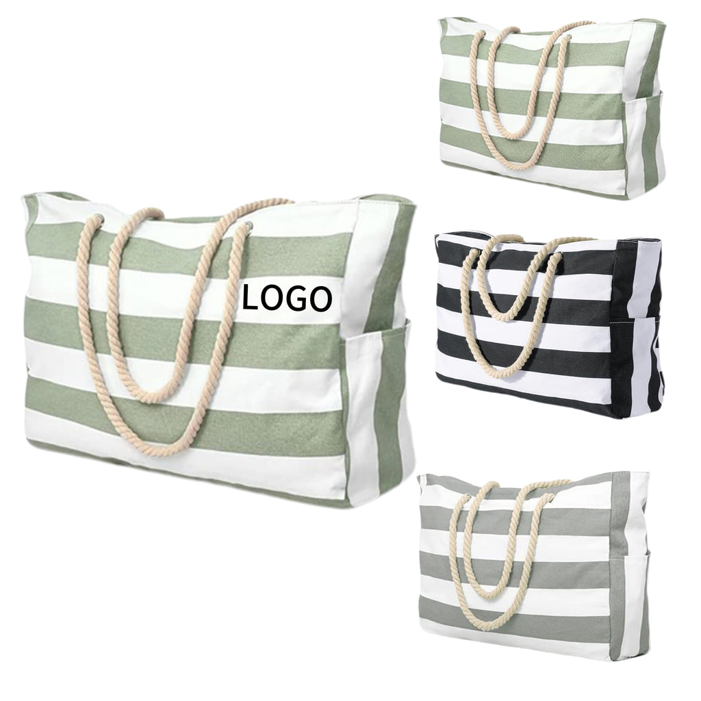 Foldable Beach Tote Bag