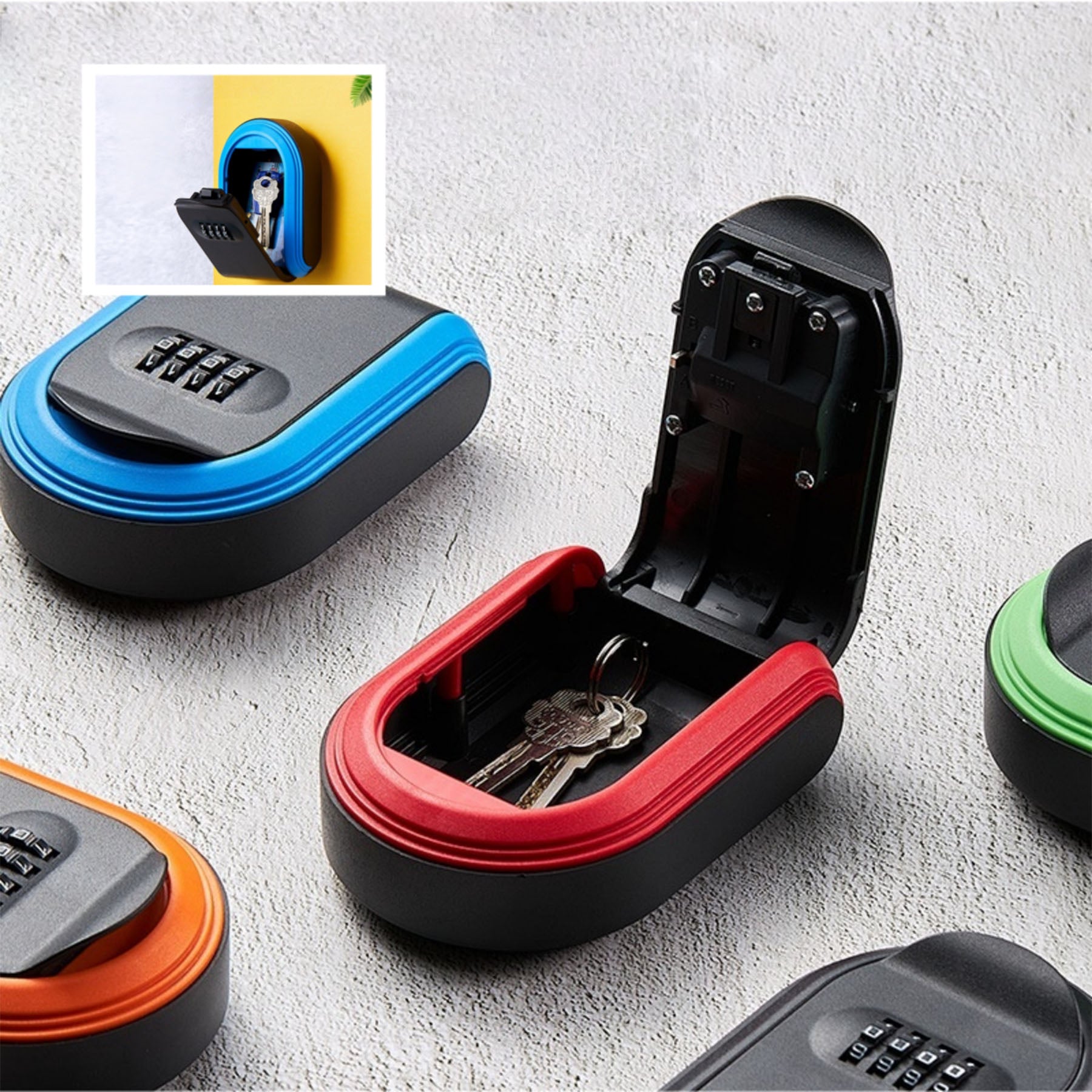 Safe Key Lockable Key Storage Box