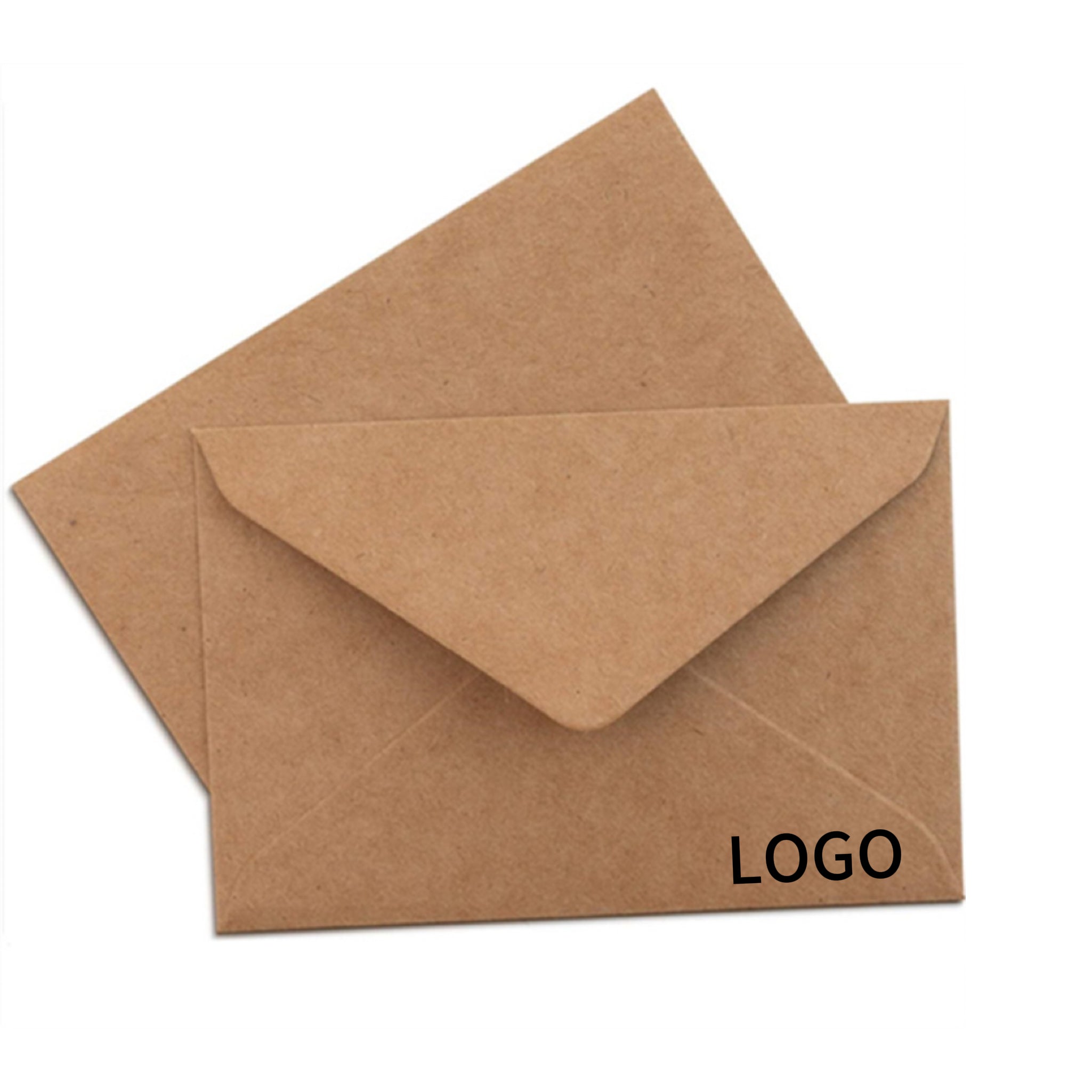 Triangle Leather Envelope