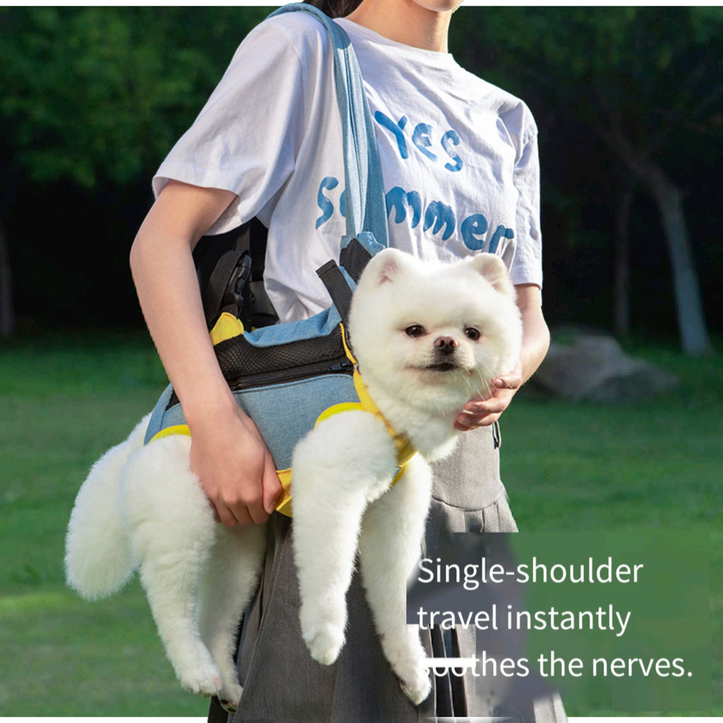 Ventilated Pet Carrier Backpack Portable Dog Cat Outdoor