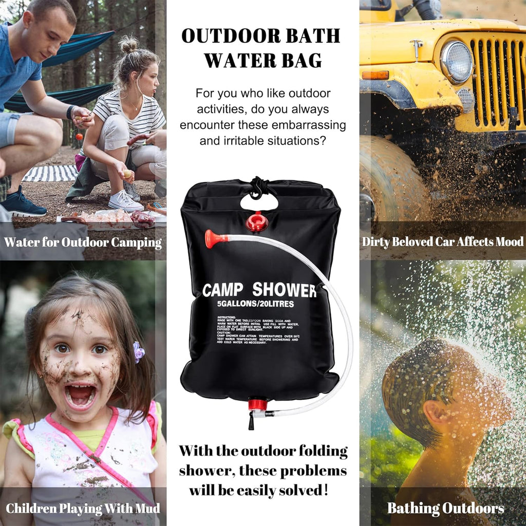 20L Solar Shower Bathing Bag
