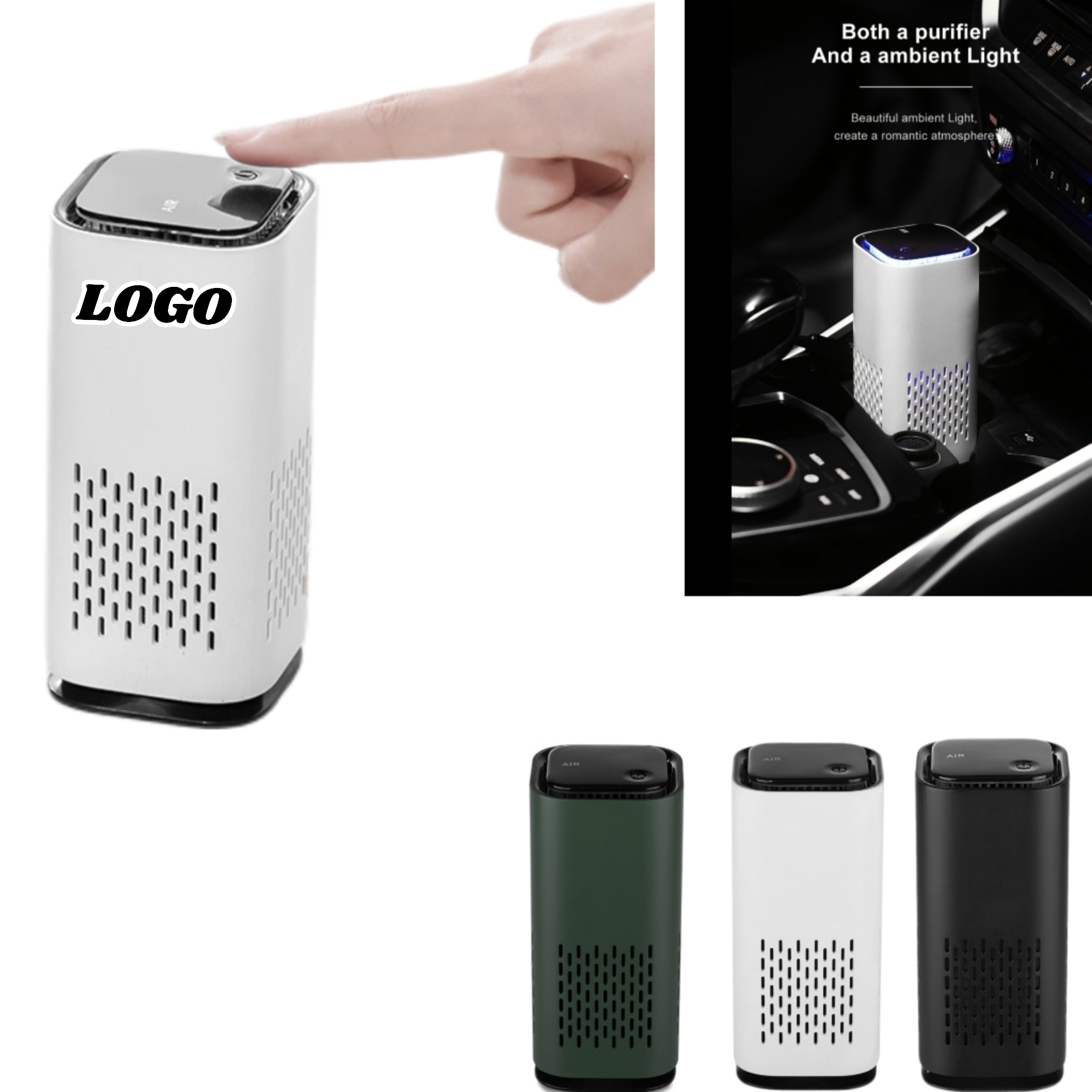 Negative Ion Car Air Purifier