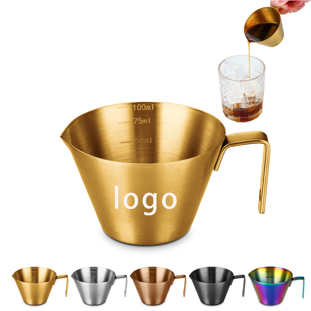 Stainless Steel Espresso Measuring Cup