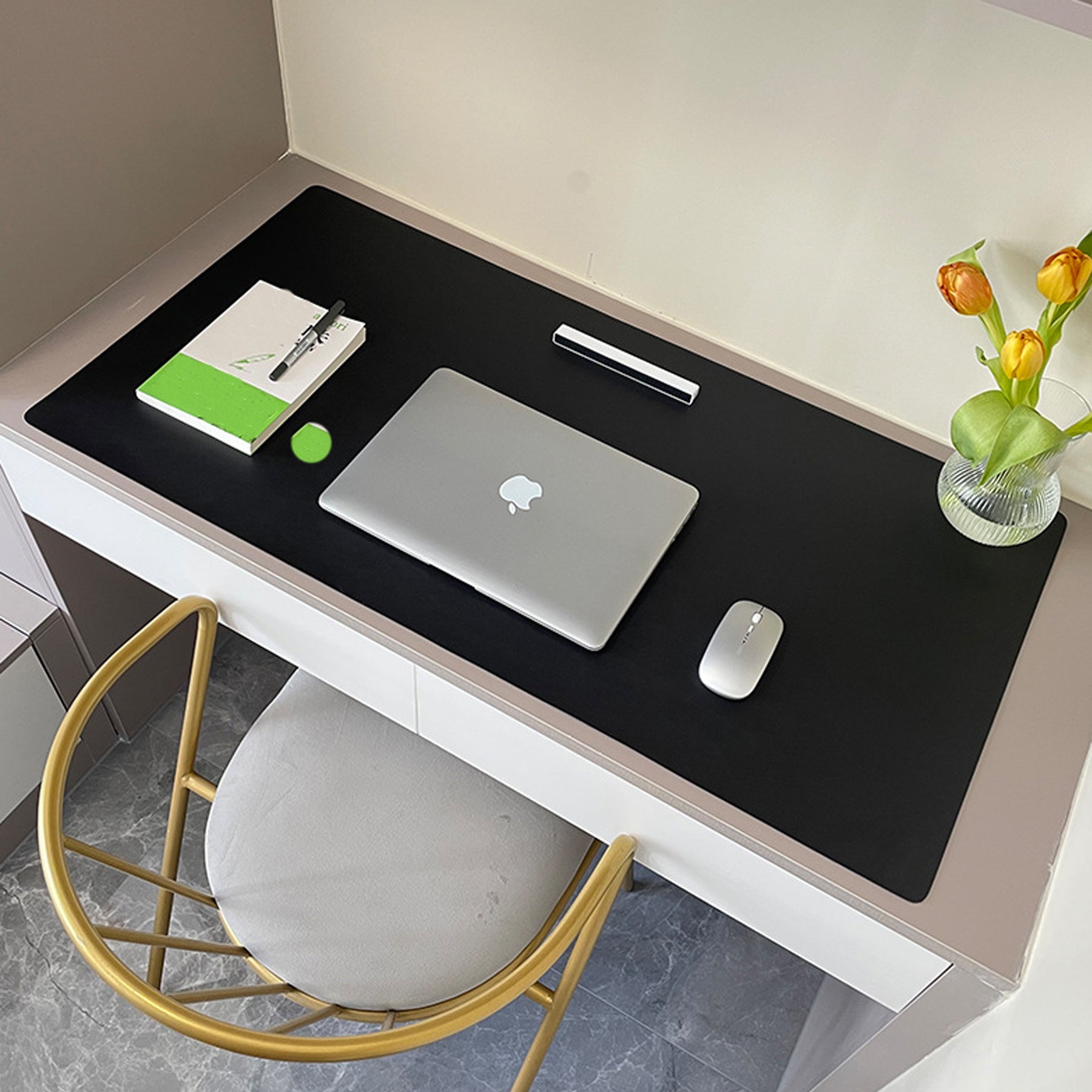 Leather Waterproof Computer Office Mouse Pad