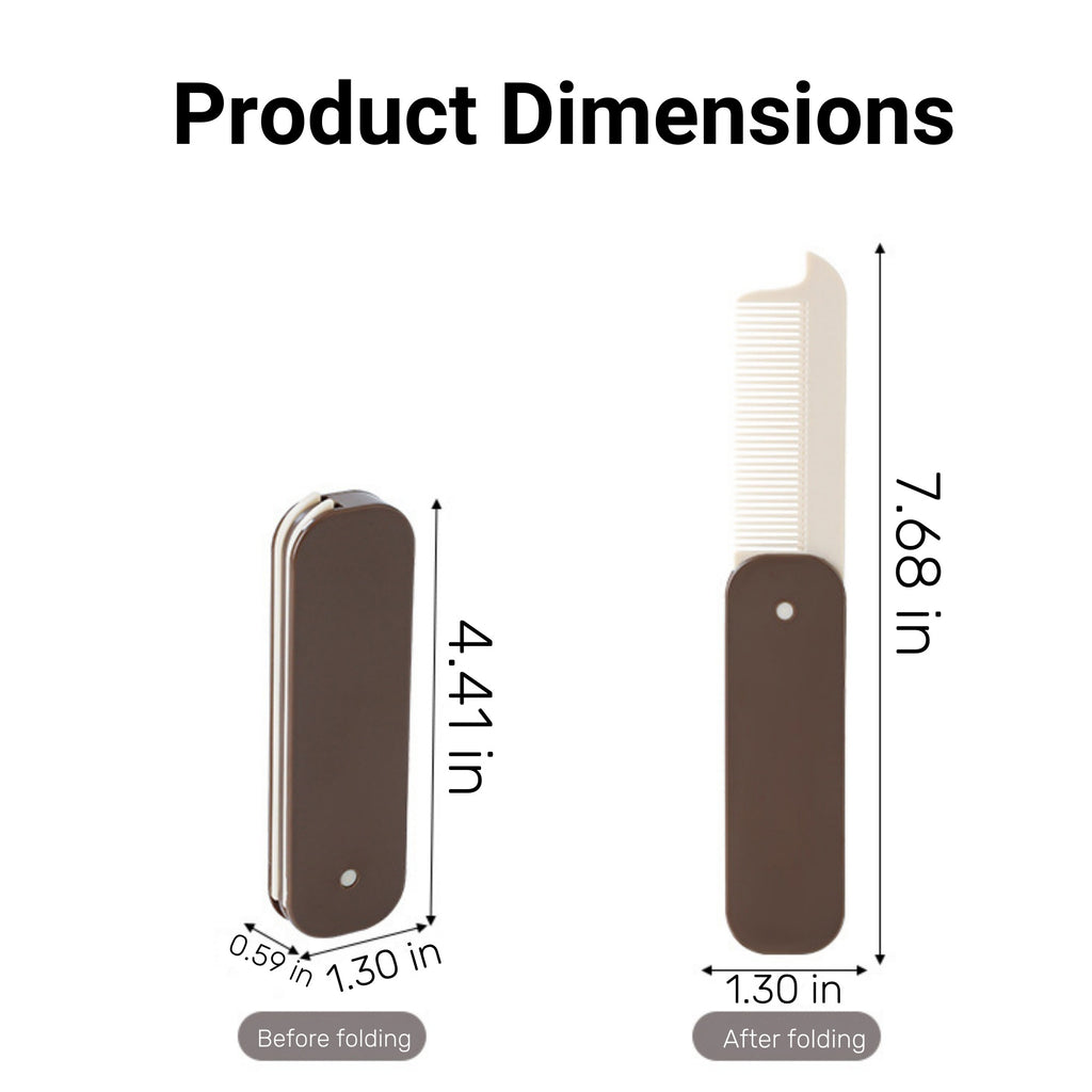 Foldable Portable Comb