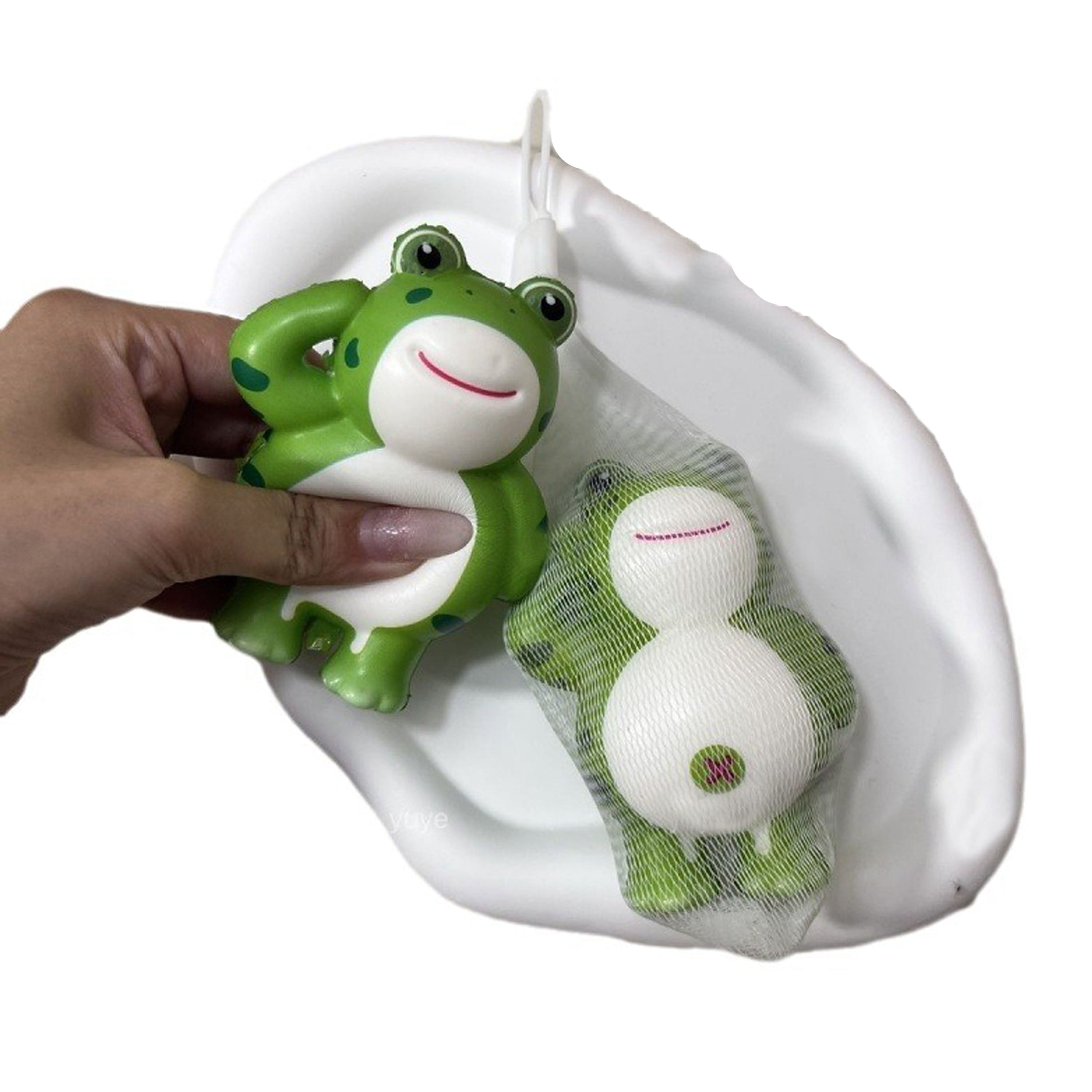 Salute Frog Shape Squeeze Pressure Release Toys