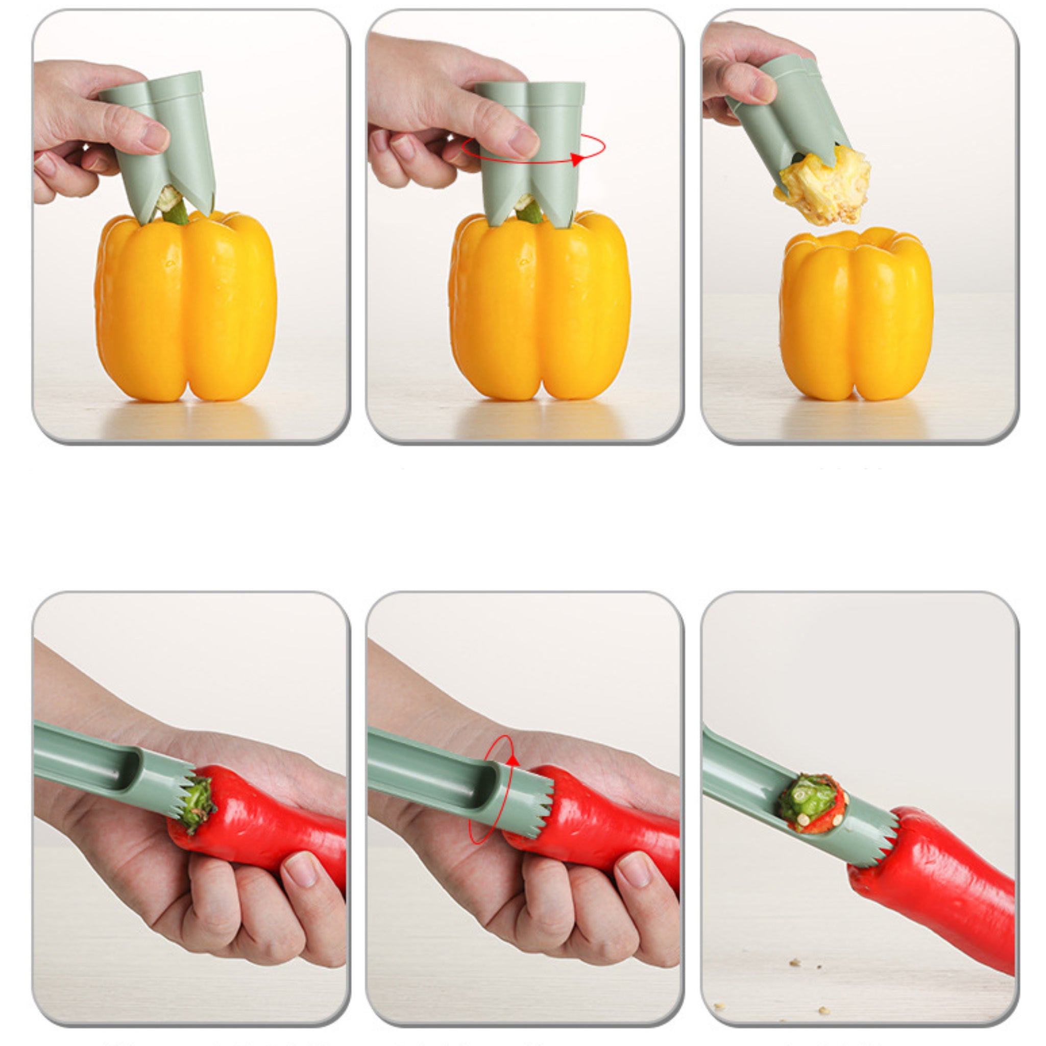 ABS Chili Pepper Corer