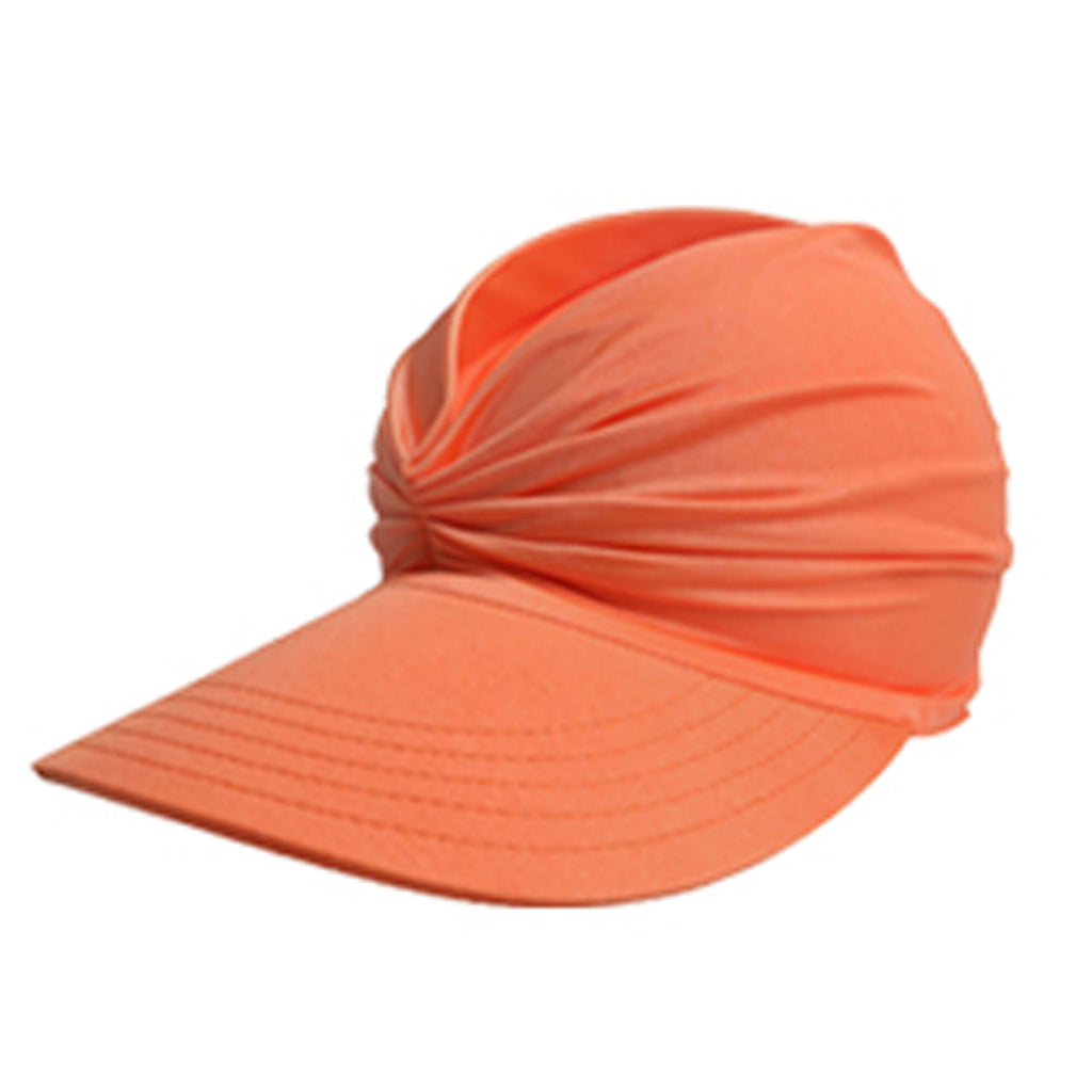 Summer Chinlon Hollow Sun Visor Hat