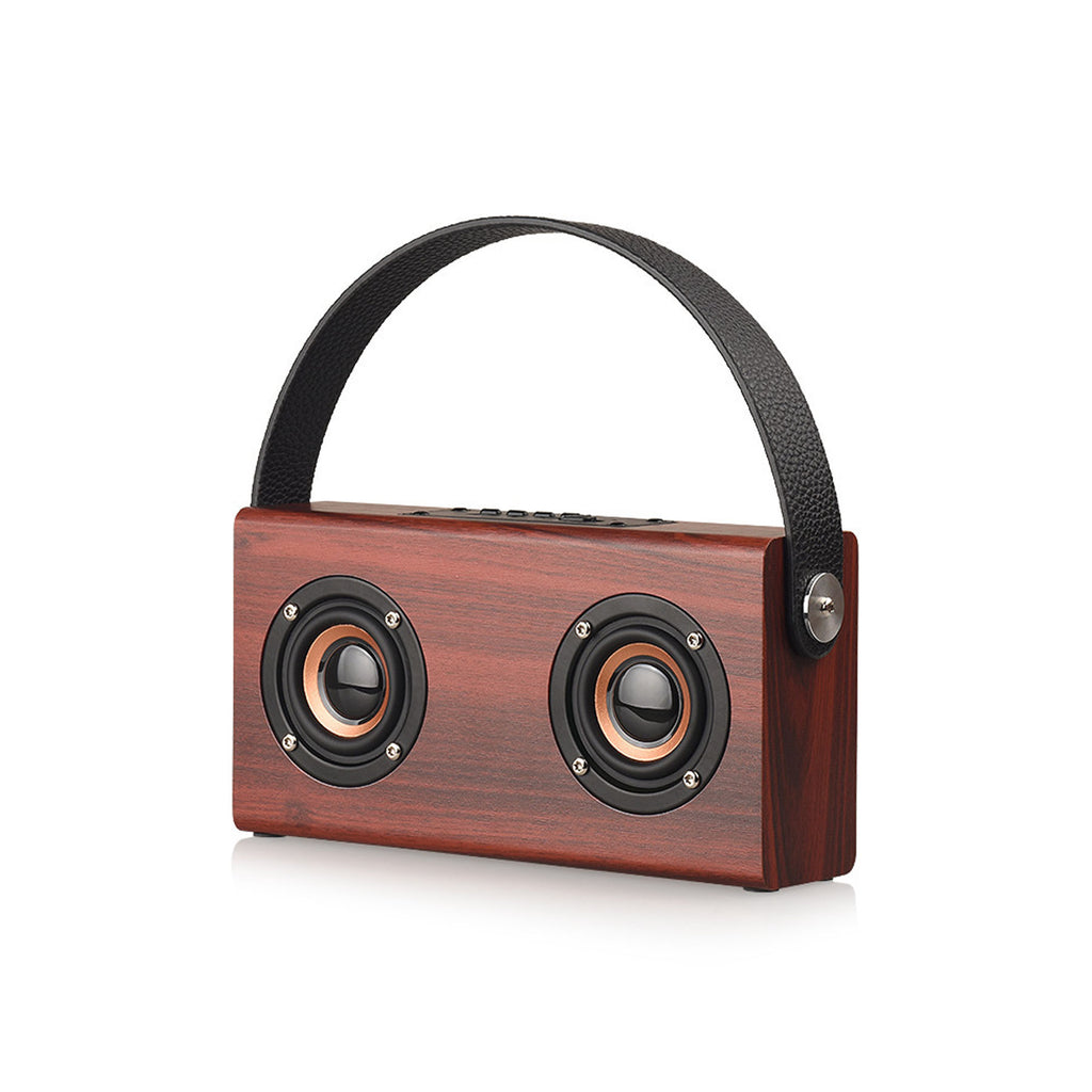 Leather Speaker With Handle