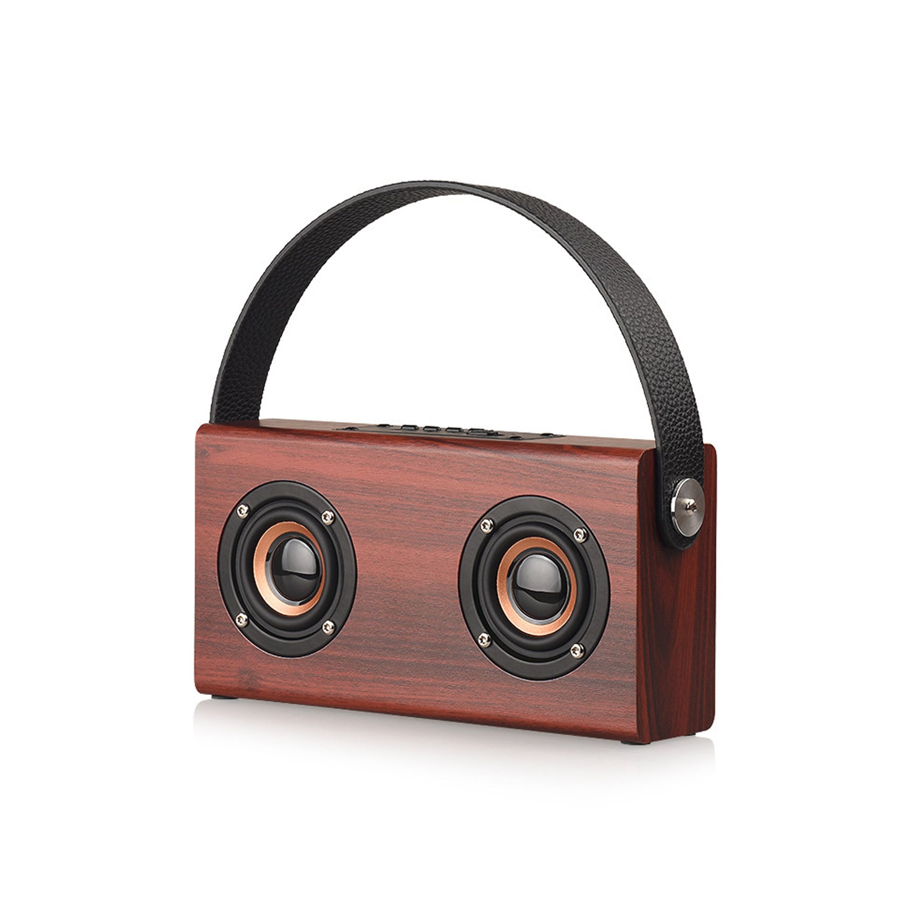 Leather Speaker With Handle