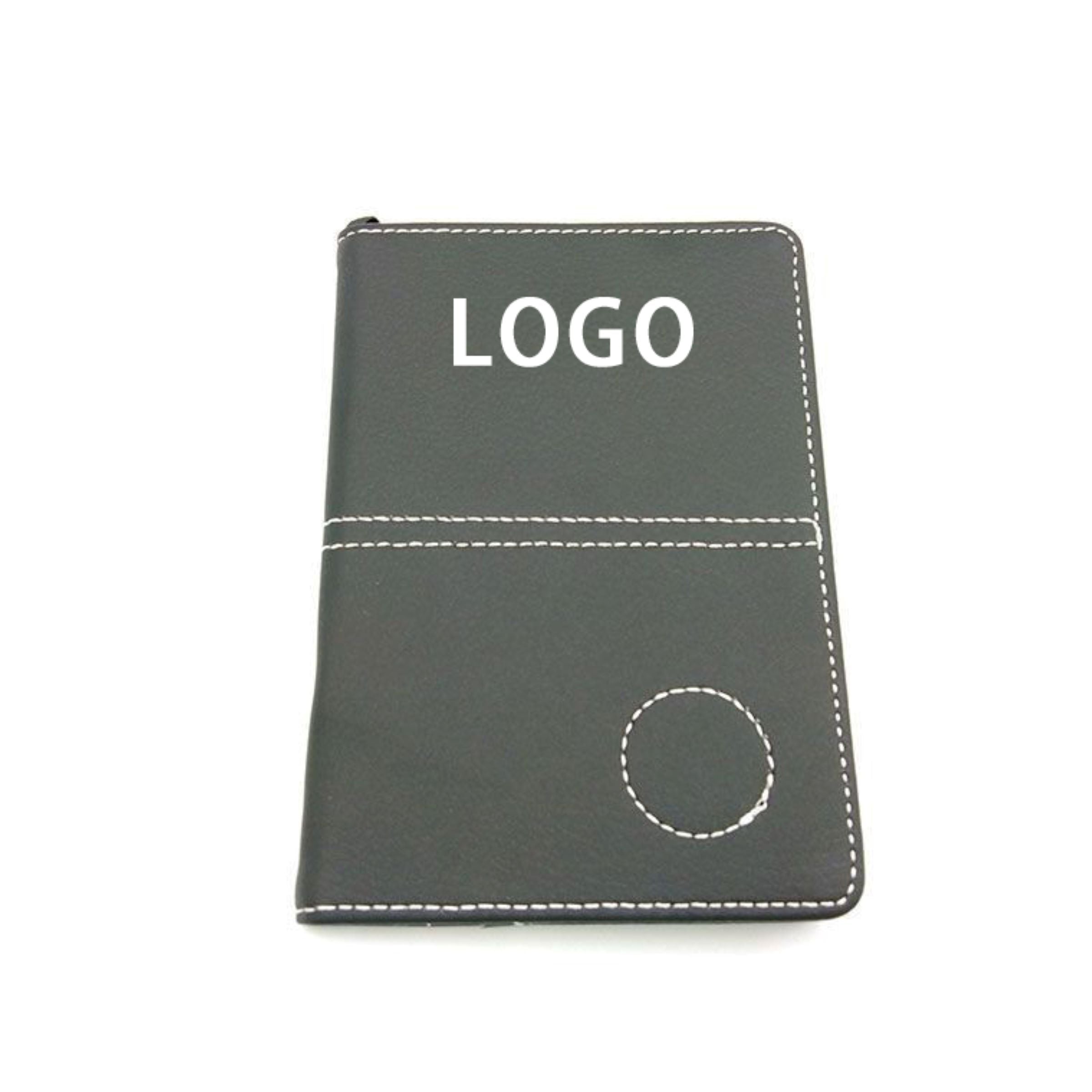 Leather Golf Scorecard Holder
