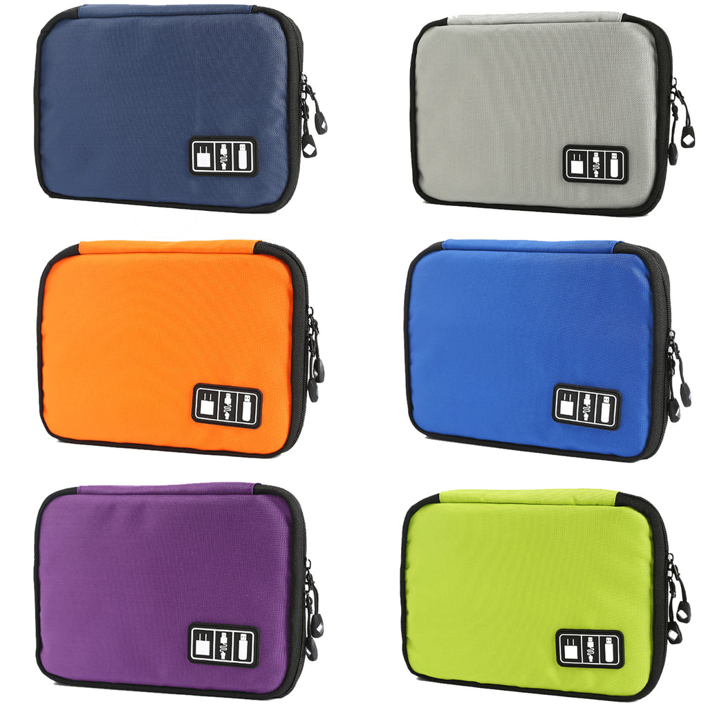 Portable Cable Organizer Travel Bag