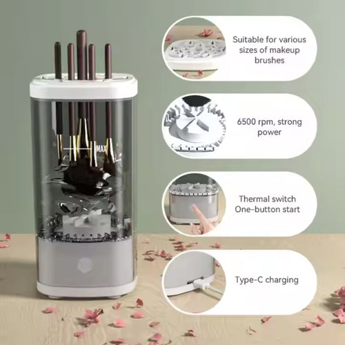 Automatic Usb Makeup Brush Washing Machine