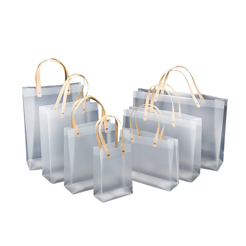 Transparent Frosted Tote Bag