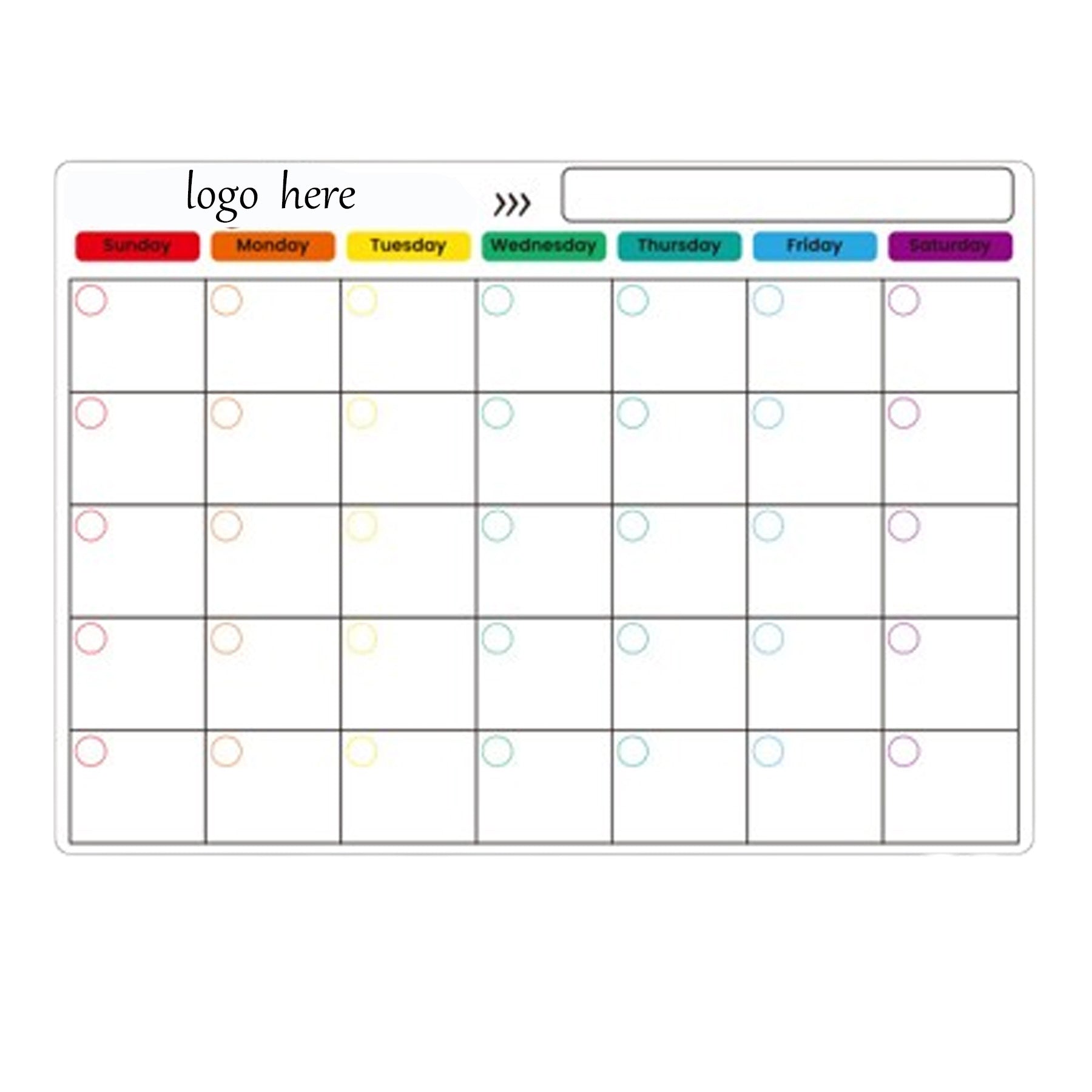 Planner Memo Magnet Board