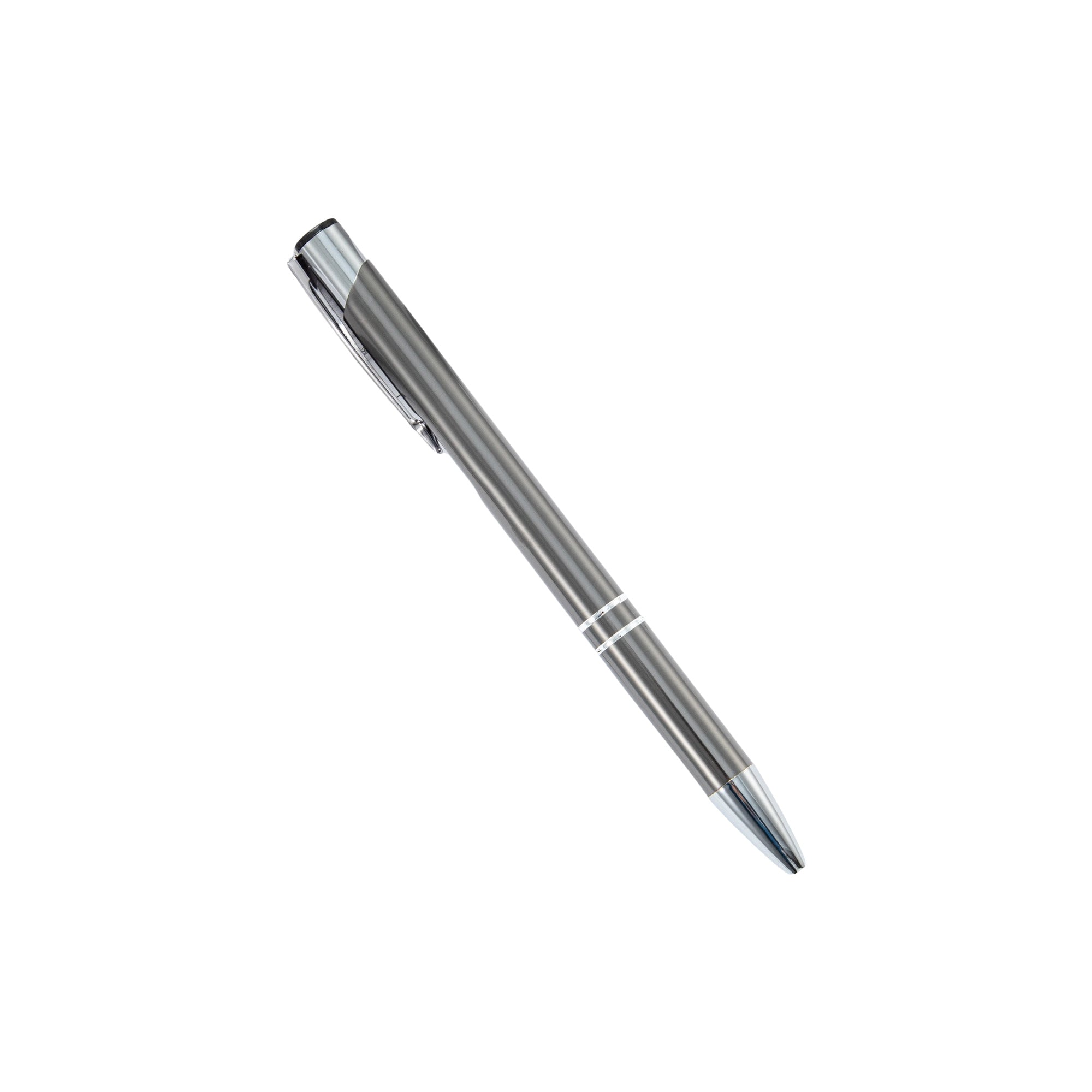 Creative Push-Top Metal Ballpoint Pen - Writing Tool