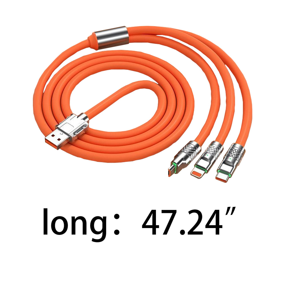 3-in-1 120W Super Fast Charging Data Cable