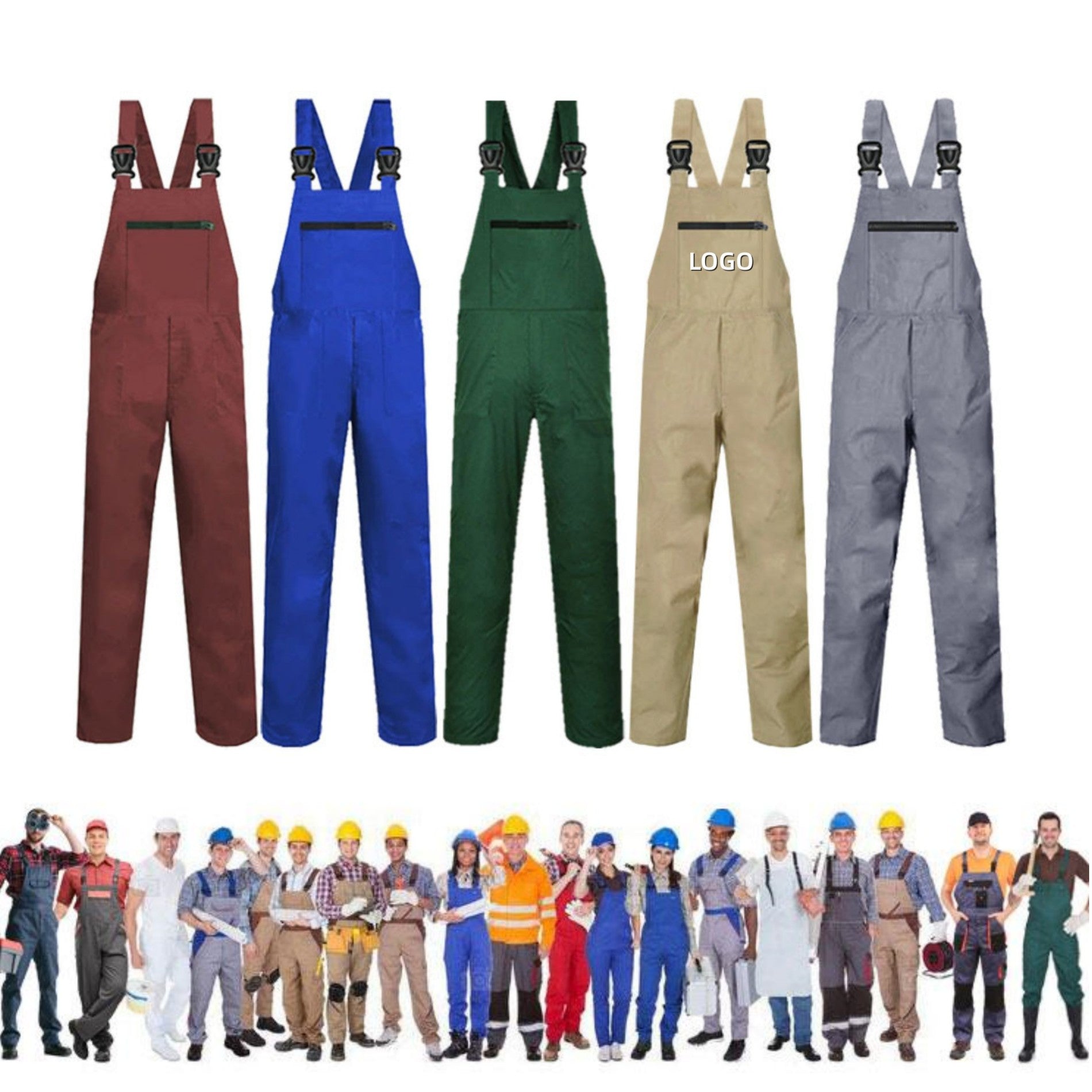 Engineered Canvas Vintage Backpacking Pants Cargo Jumpsuit