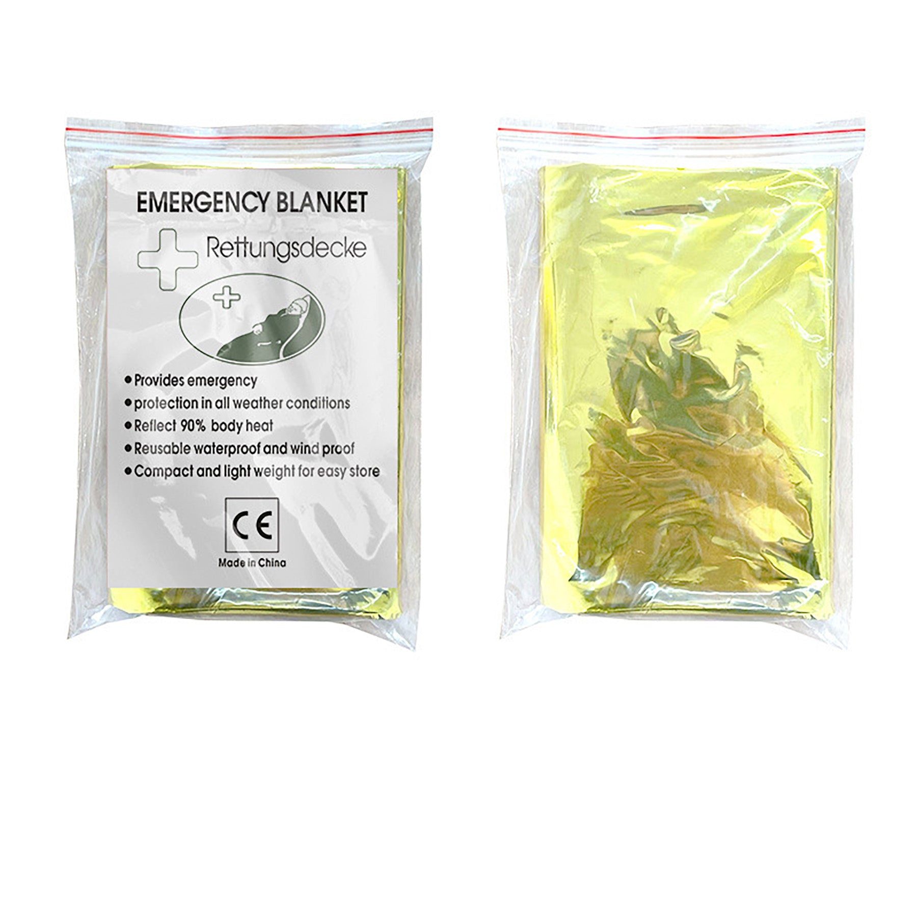 Disposable Emergency Thermal Blanket