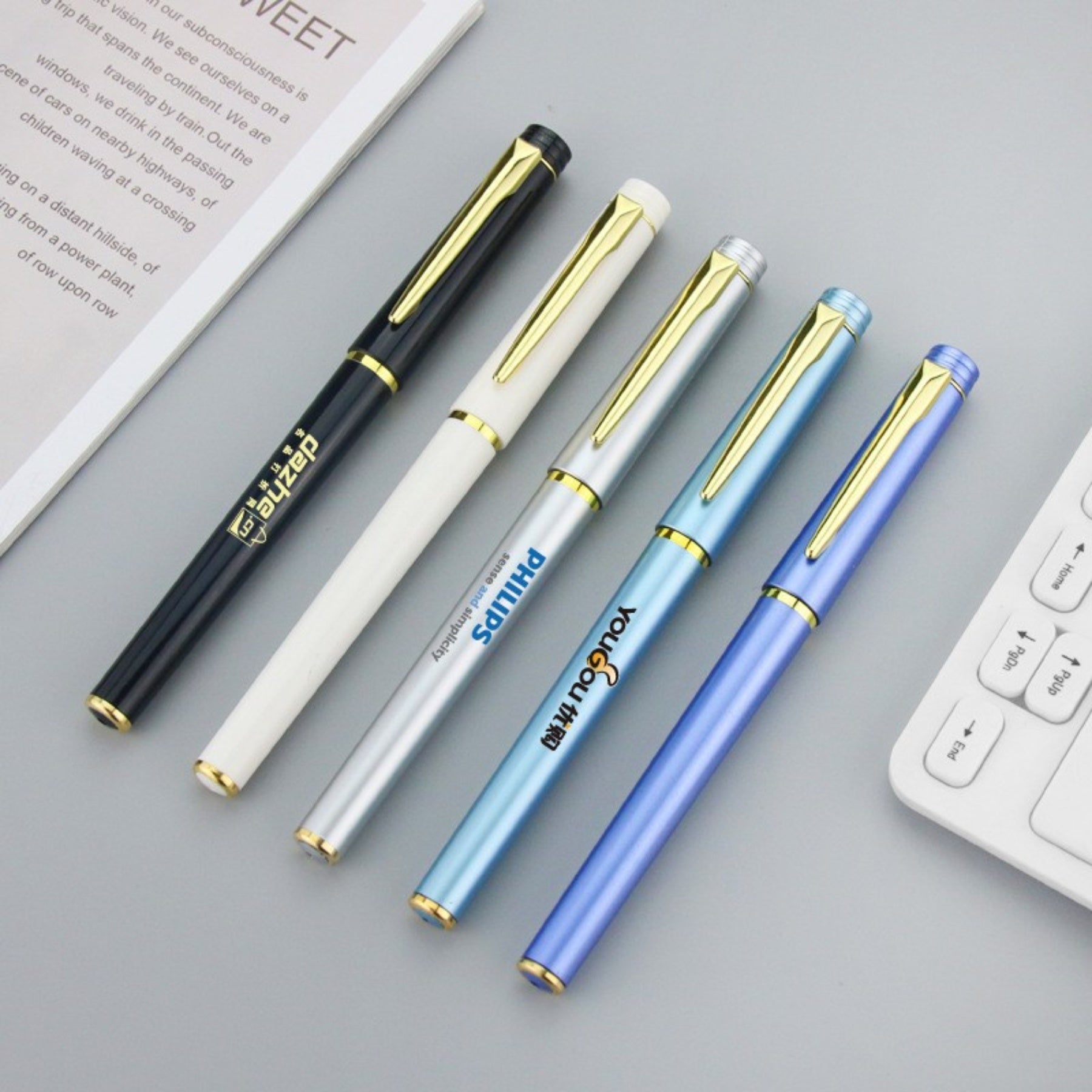Metallic-Finish Executive Pen