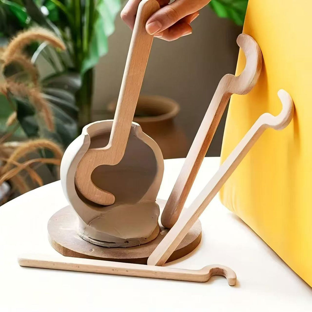 Pottery Wooden Hand-Building Tools