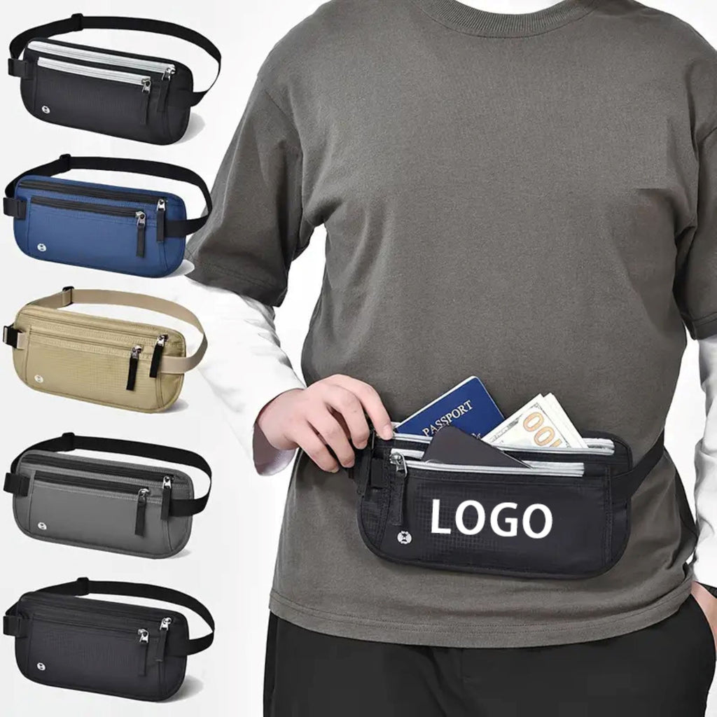 Travel - Friendly Foldable Document Waist Pouch