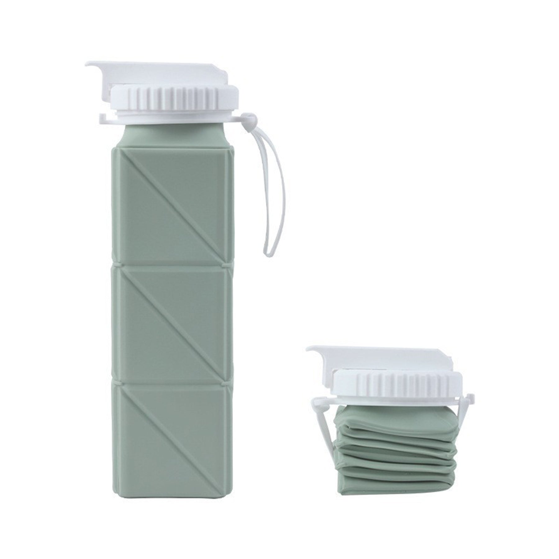 Square Foldable Water Bottle