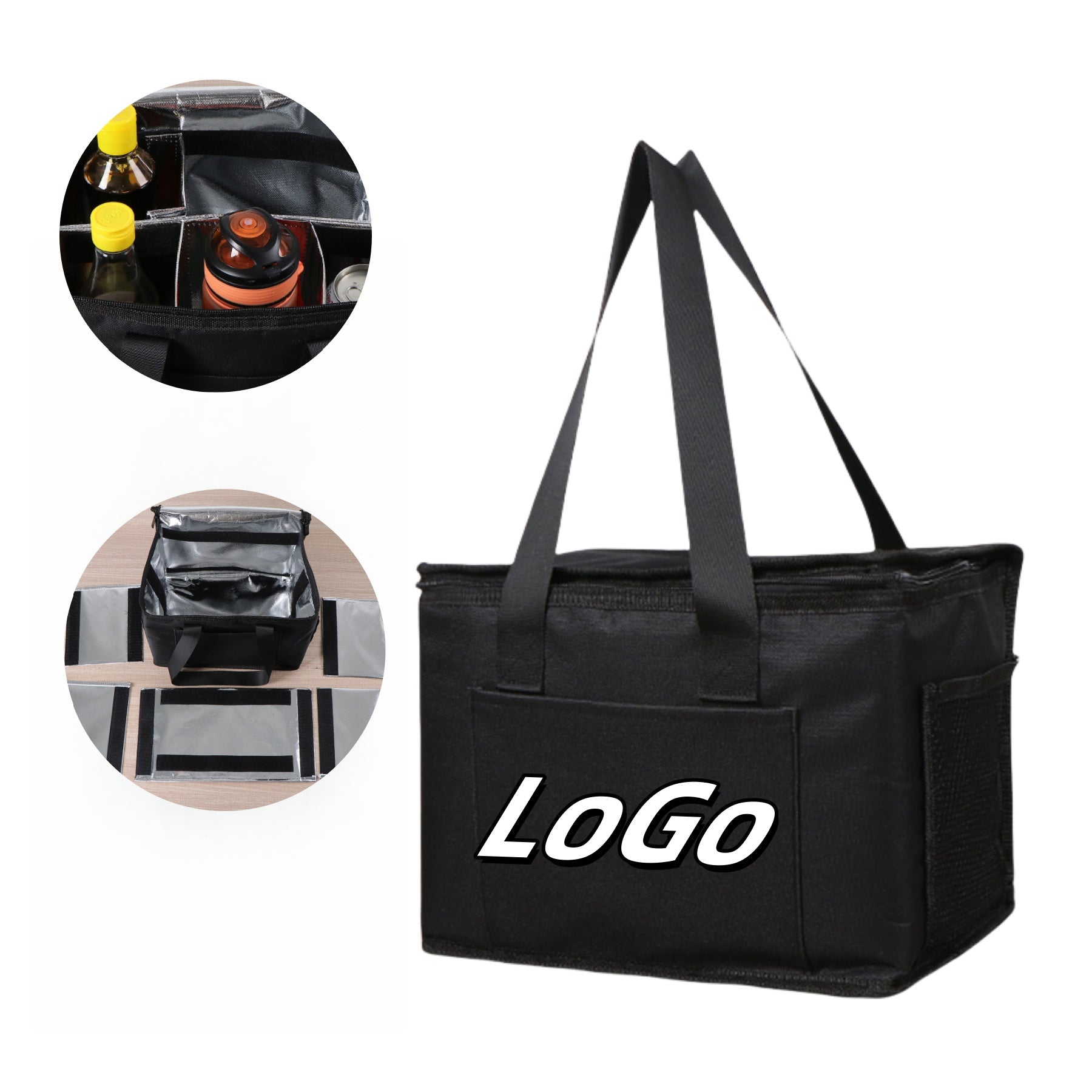 Large-capacity Oxford Cloth Fresh-Keeping And Heat-Insulating Bag