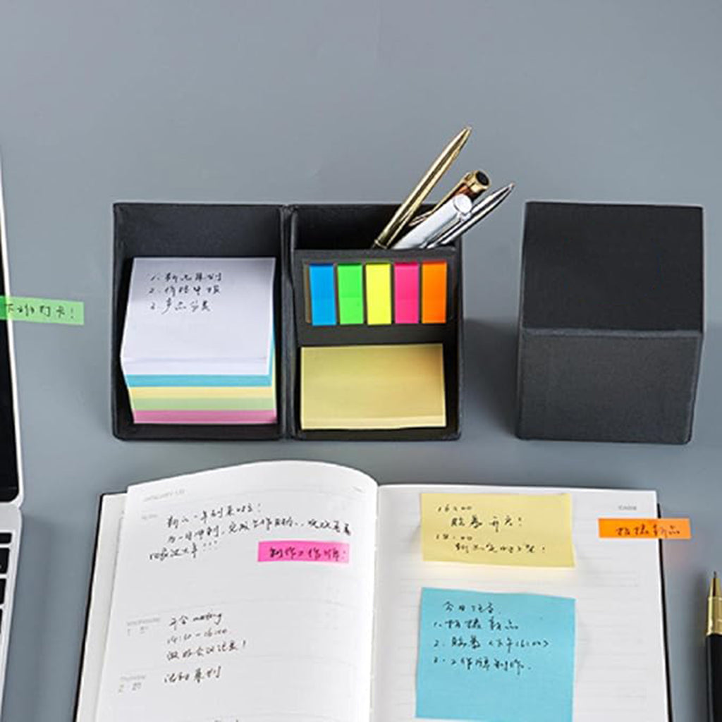 Memo Block Box with Notes