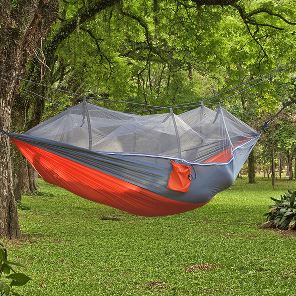 Portable Hammocks Parachute With Mosquito Net