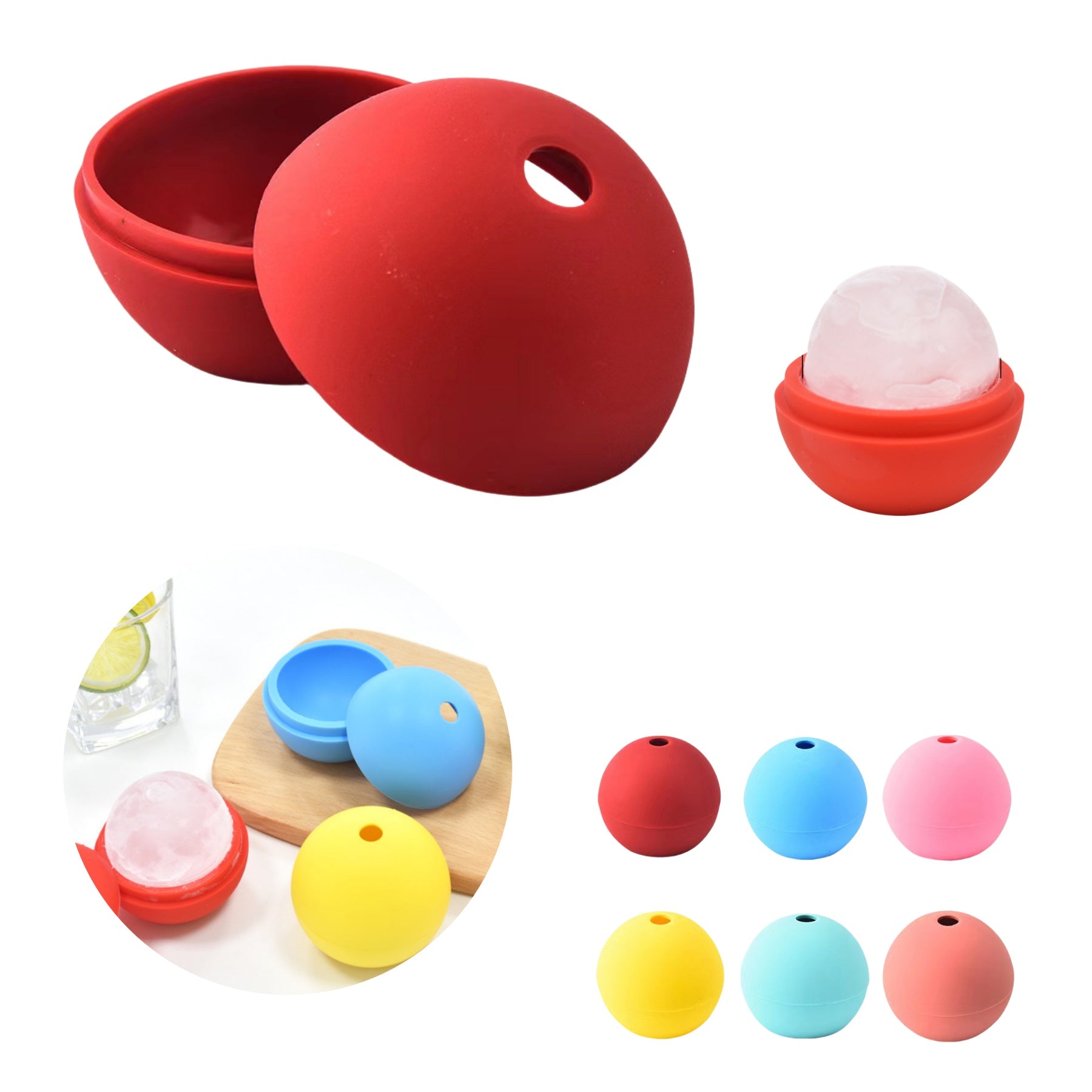 Silicone Ice Ball Mold