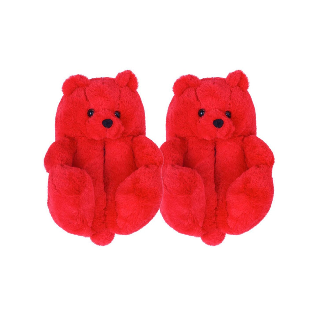 Teddy Bear Flooring Home Plush Slippers