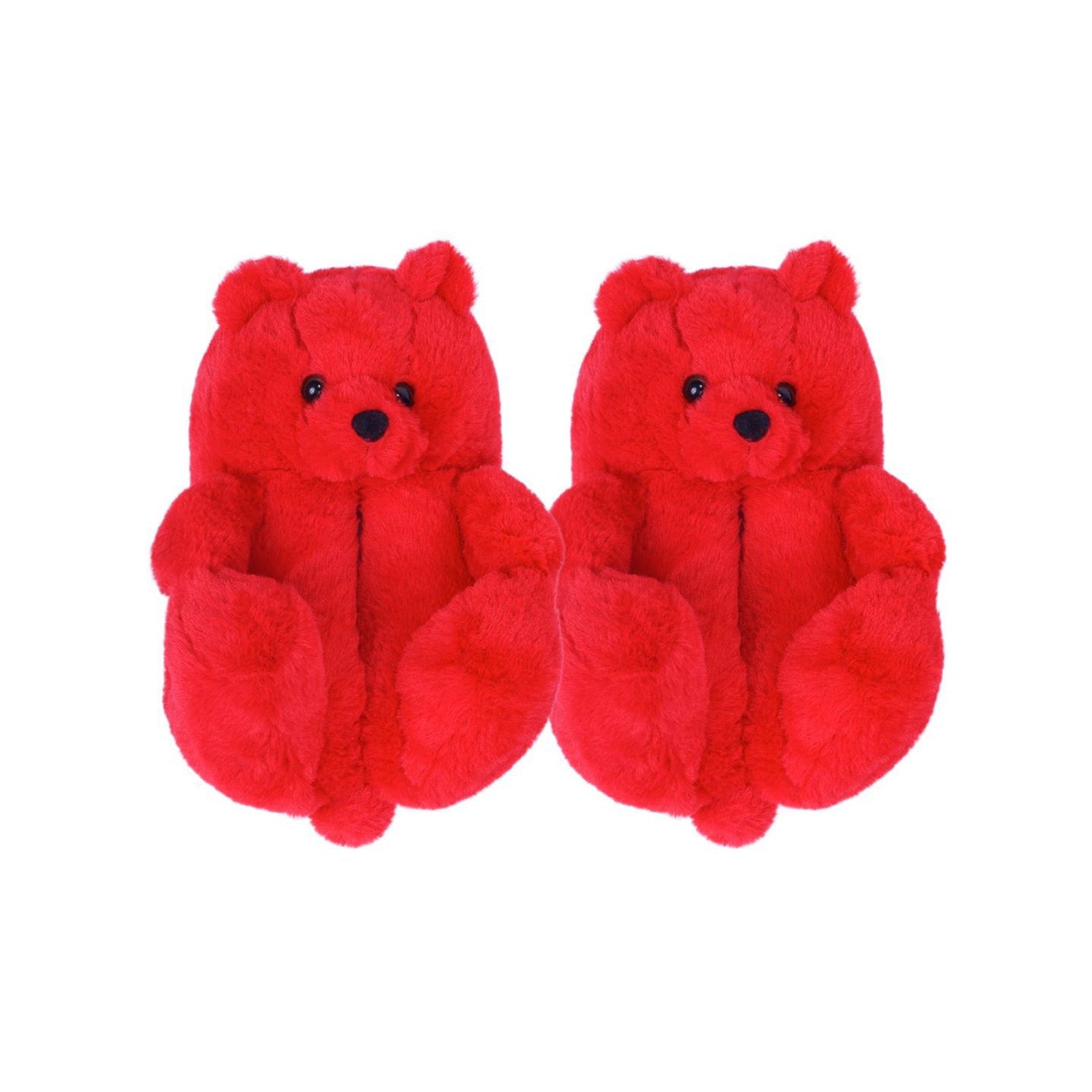 Teddy Bear Flooring Home Plush Slippers
