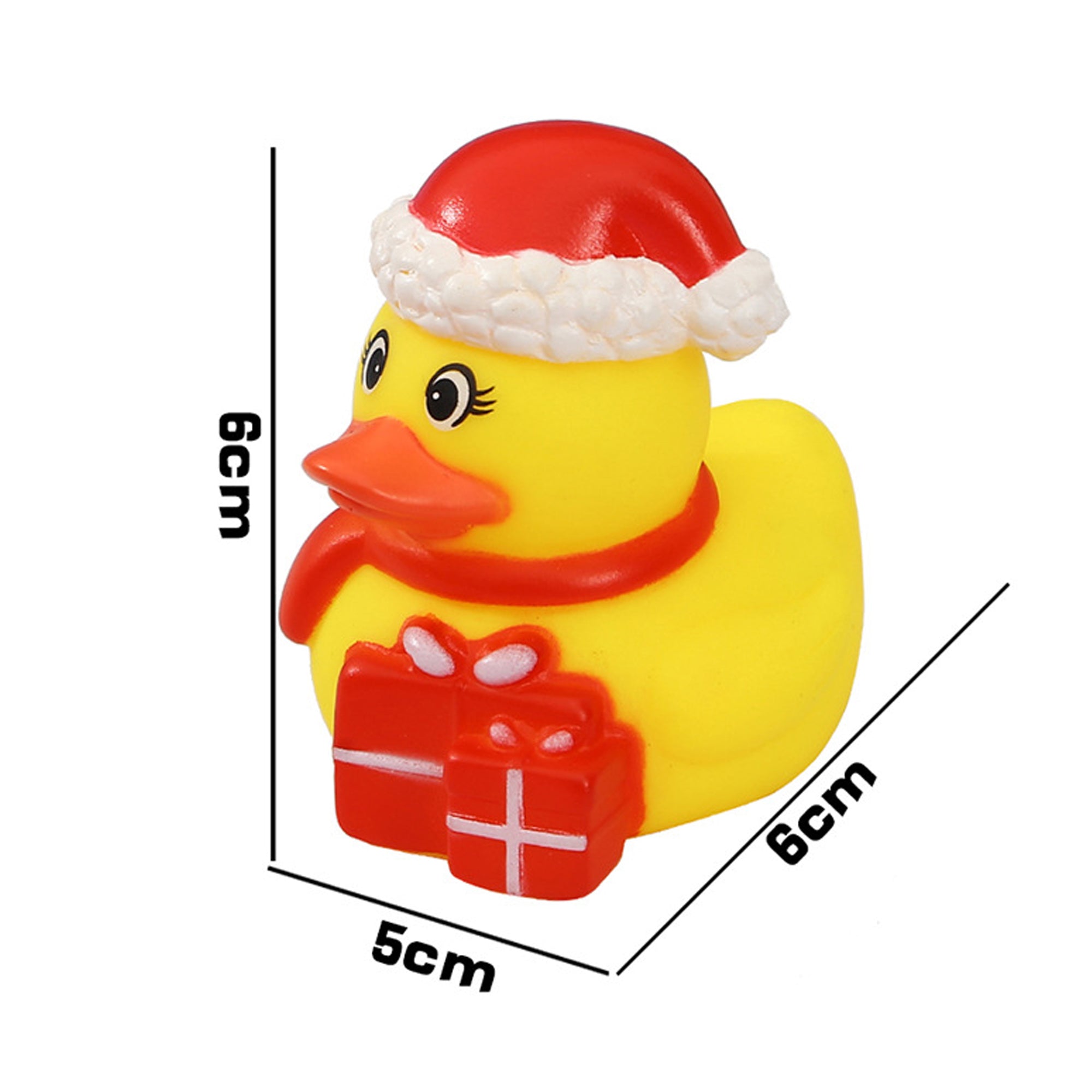 Soft Rubber Squeeze Little Yellow Duck