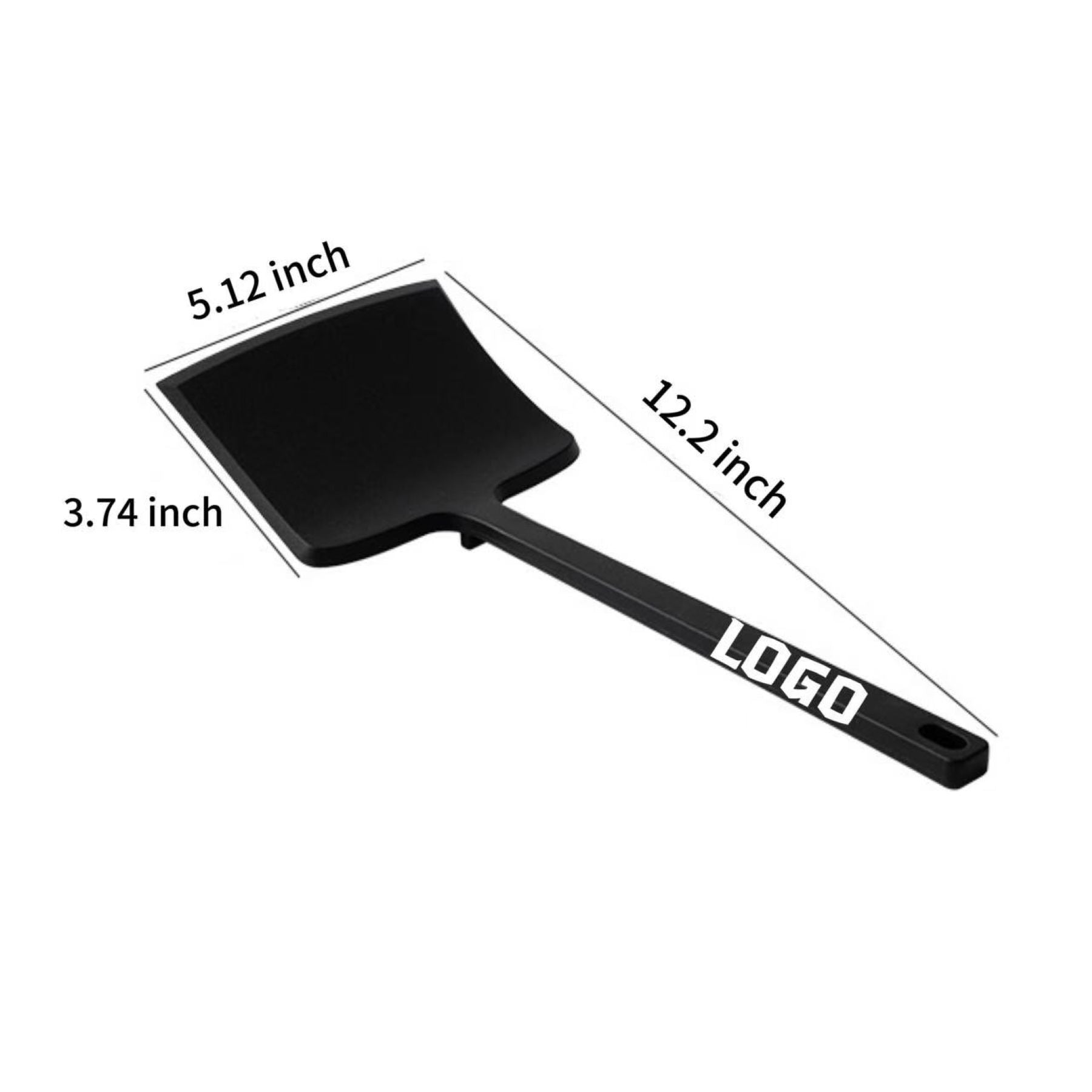 Silicone Wide Flat Spatula
