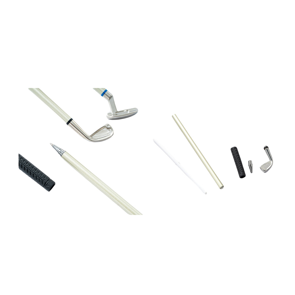 Mini Desktop Golf Ballpoint Pen Set