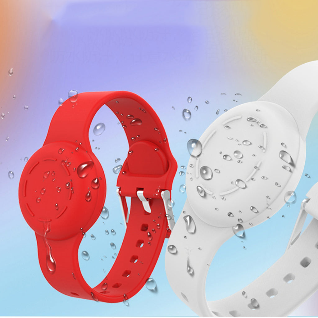 Silicone Tag Tracker Wristband Case For Kids