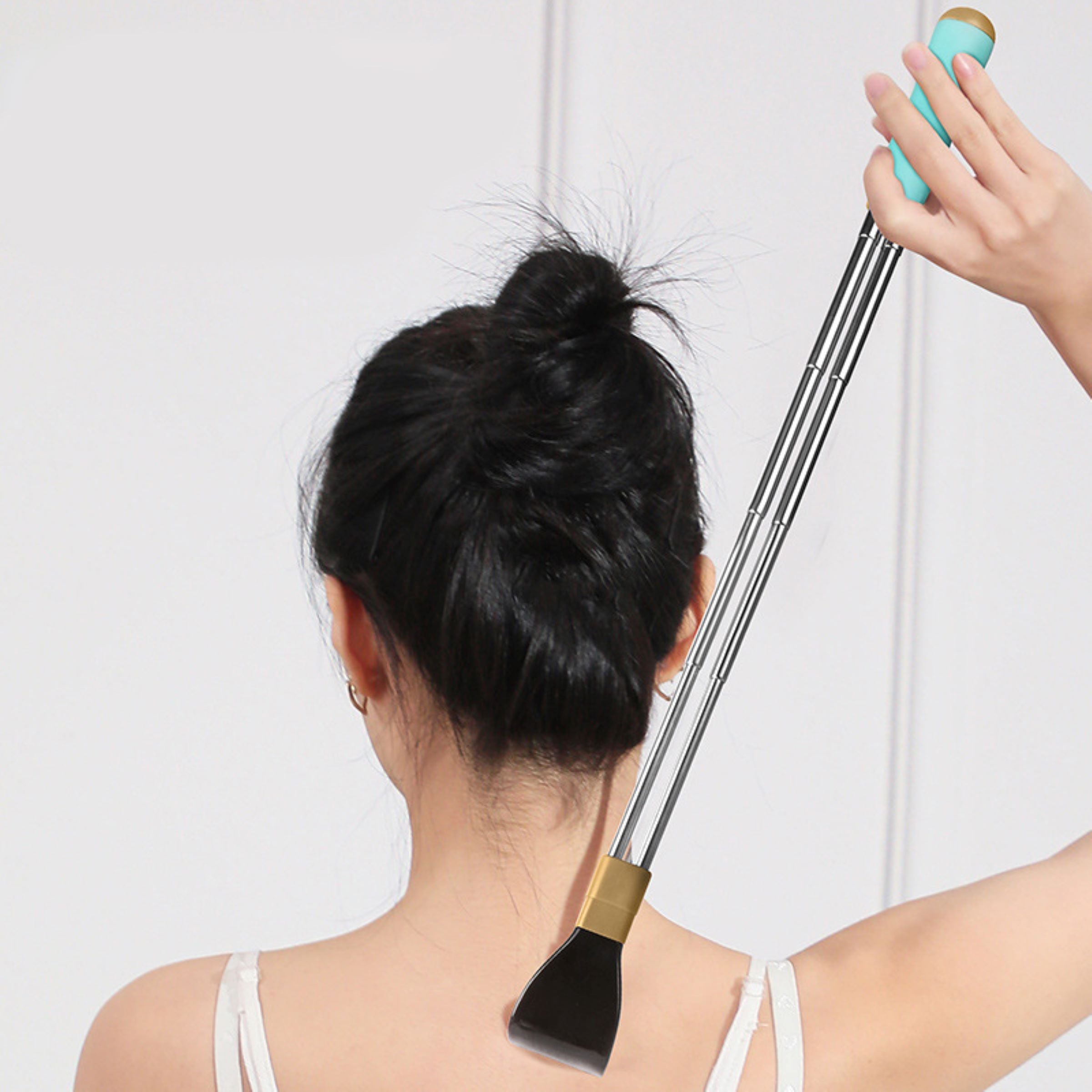 Retractable Stainless Steel Back Scratcher