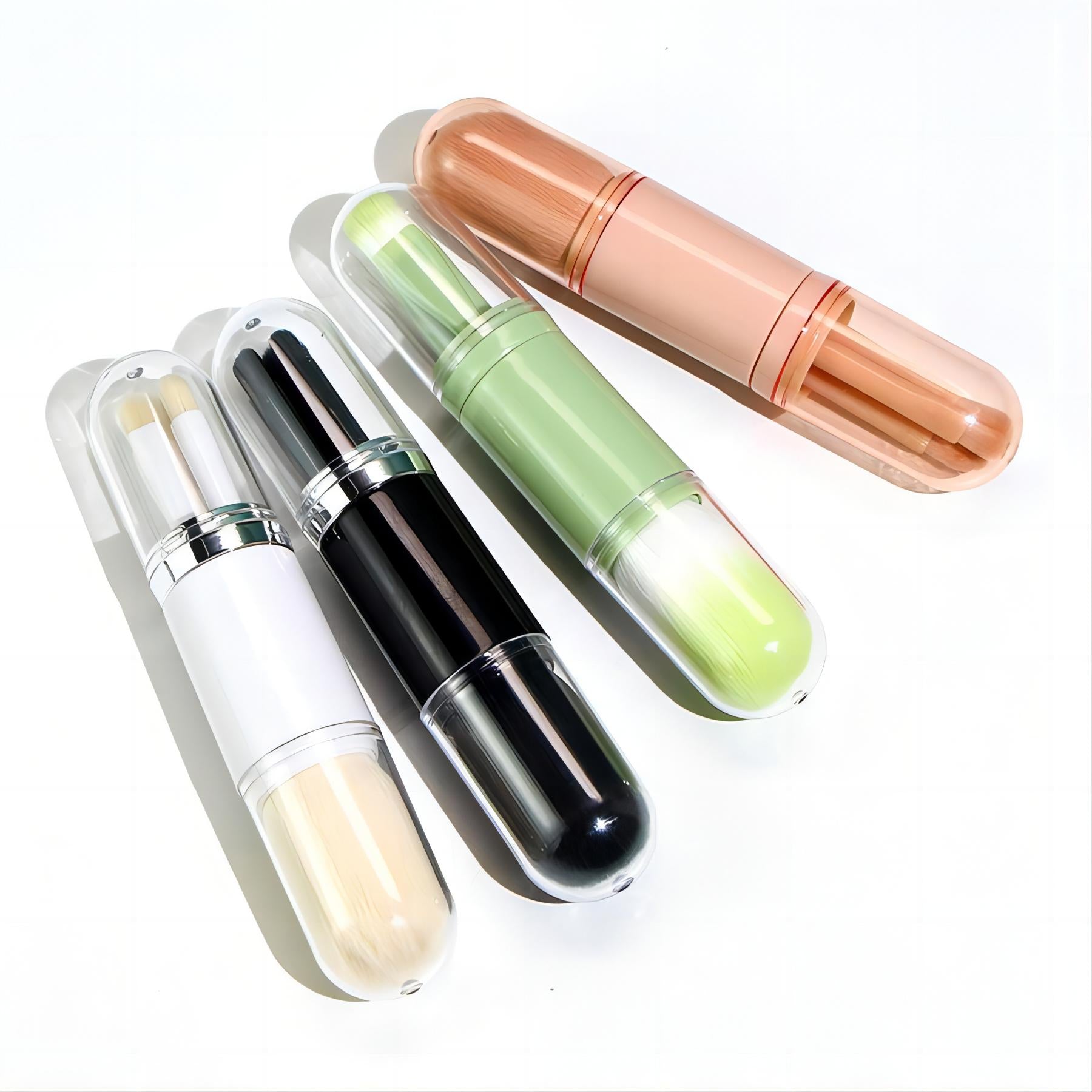 4 in 1 Makeup Brush Set